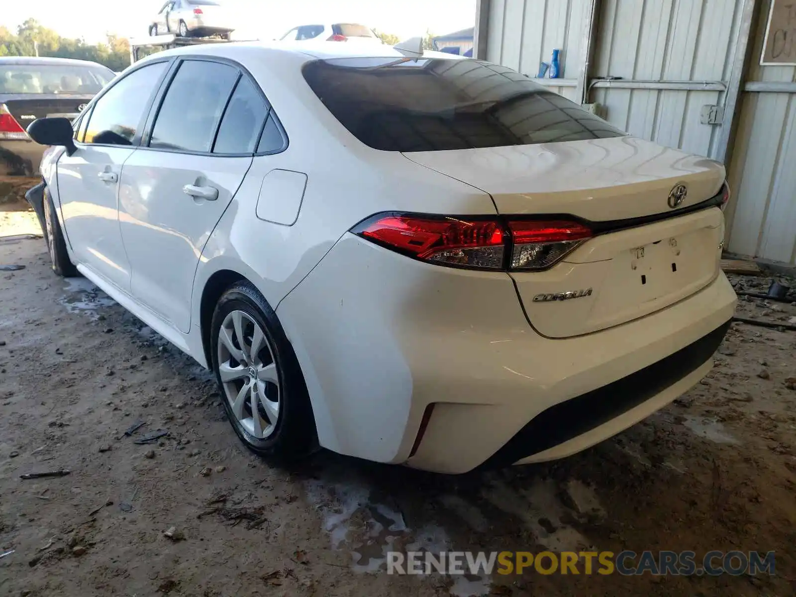 3 Photograph of a damaged car 5YFEPMAE2MP158385 TOYOTA COROLLA 2021