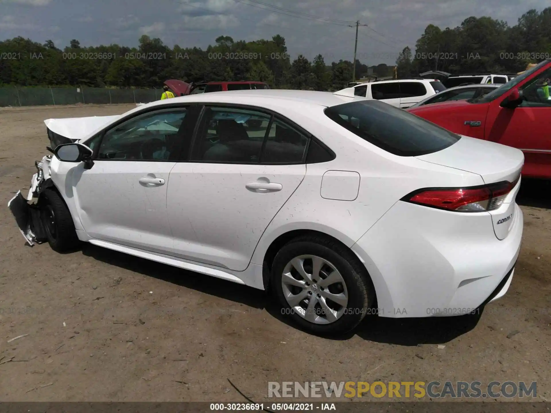 3 Photograph of a damaged car 5YFEPMAE2MP158452 TOYOTA COROLLA 2021