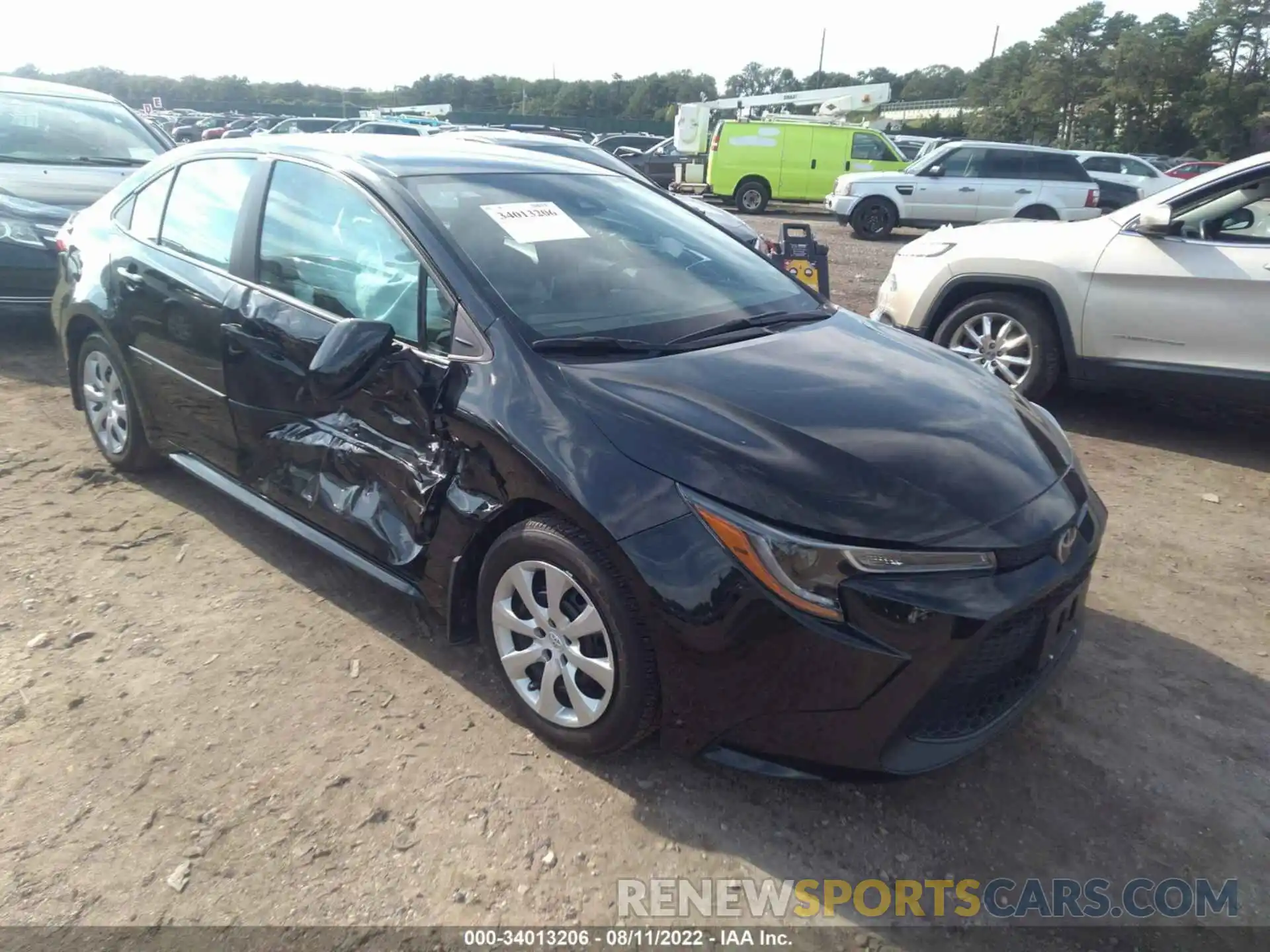 1 Photograph of a damaged car 5YFEPMAE2MP159035 TOYOTA COROLLA 2021