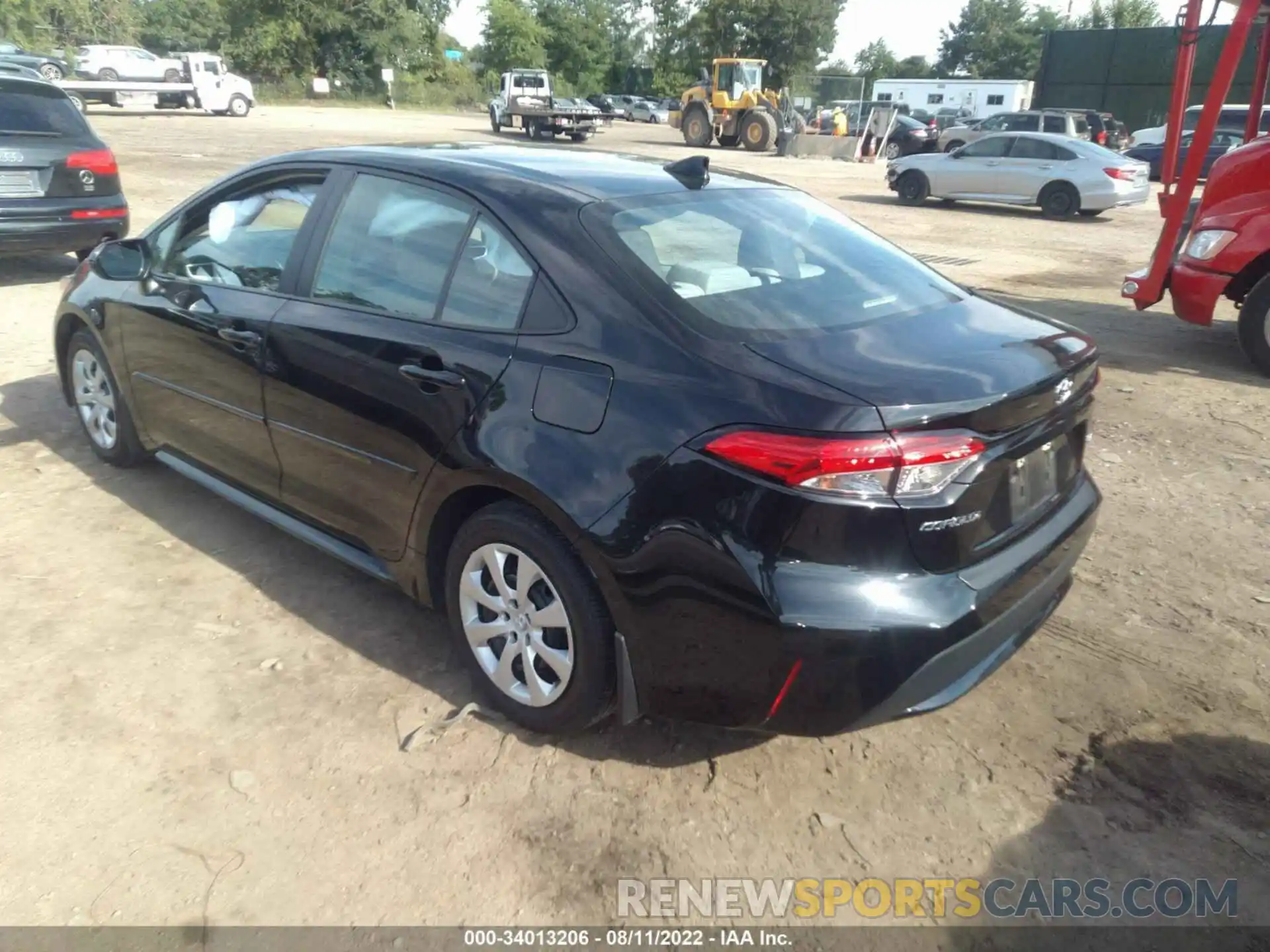 3 Photograph of a damaged car 5YFEPMAE2MP159035 TOYOTA COROLLA 2021