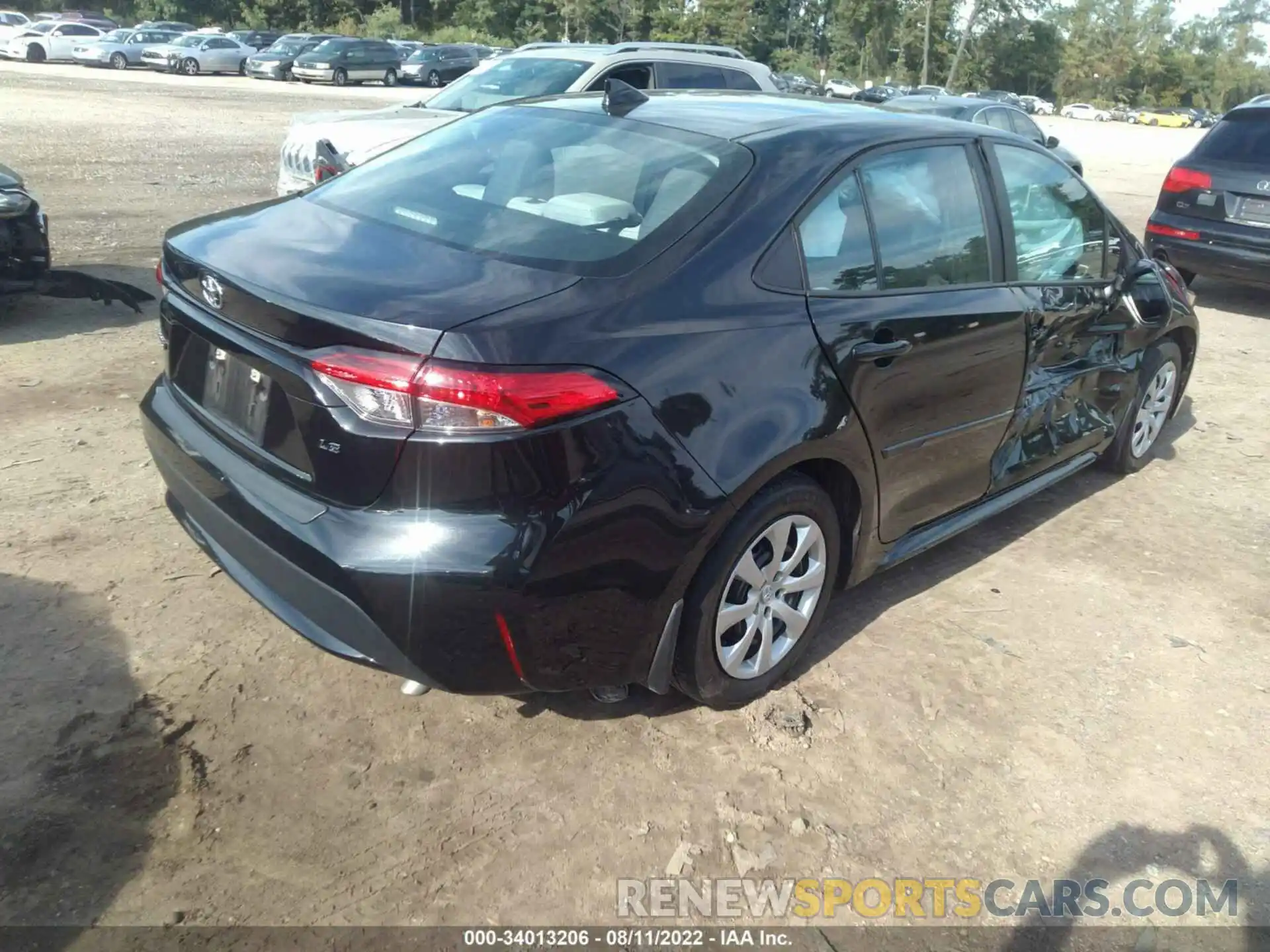 4 Photograph of a damaged car 5YFEPMAE2MP159035 TOYOTA COROLLA 2021