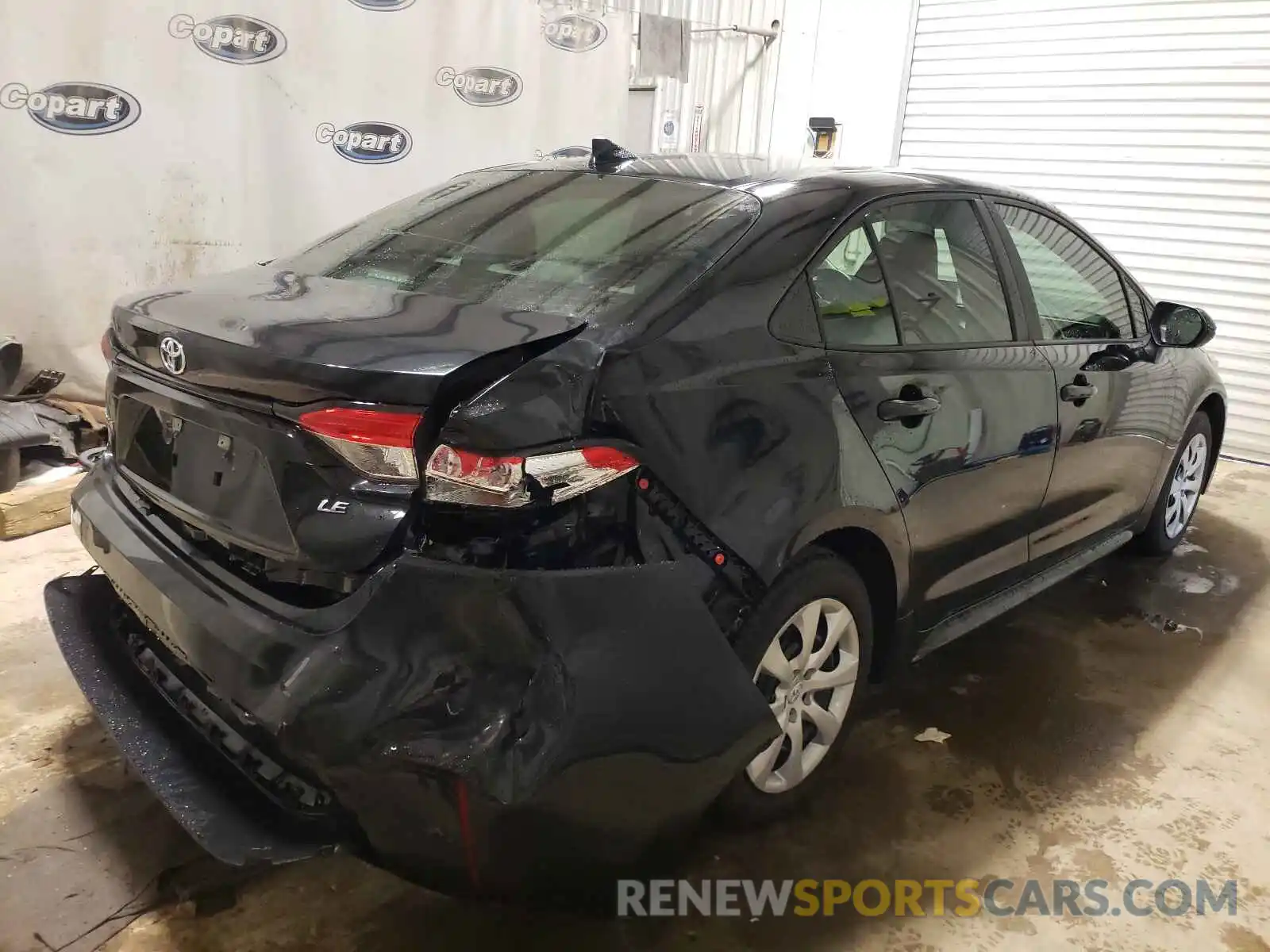 4 Photograph of a damaged car 5YFEPMAE2MP159603 TOYOTA COROLLA 2021