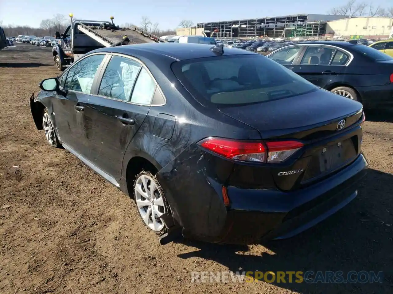 3 Photograph of a damaged car 5YFEPMAE2MP159617 TOYOTA COROLLA 2021