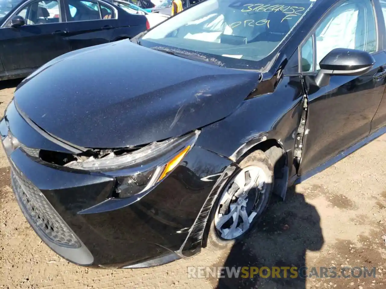 9 Photograph of a damaged car 5YFEPMAE2MP159617 TOYOTA COROLLA 2021