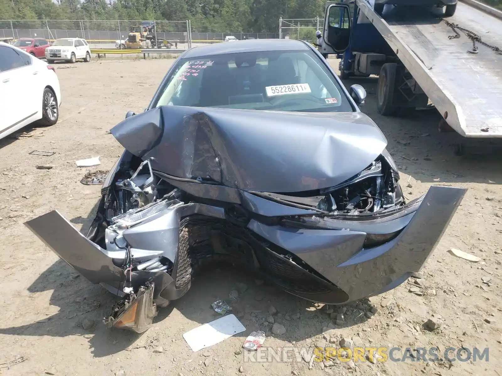 9 Photograph of a damaged car 5YFEPMAE2MP159701 TOYOTA COROLLA 2021