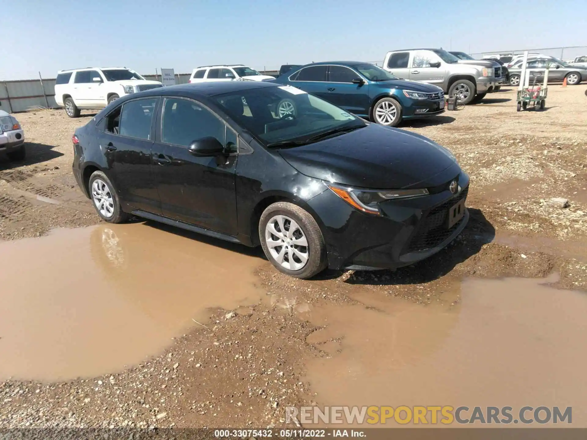 1 Photograph of a damaged car 5YFEPMAE2MP159715 TOYOTA COROLLA 2021