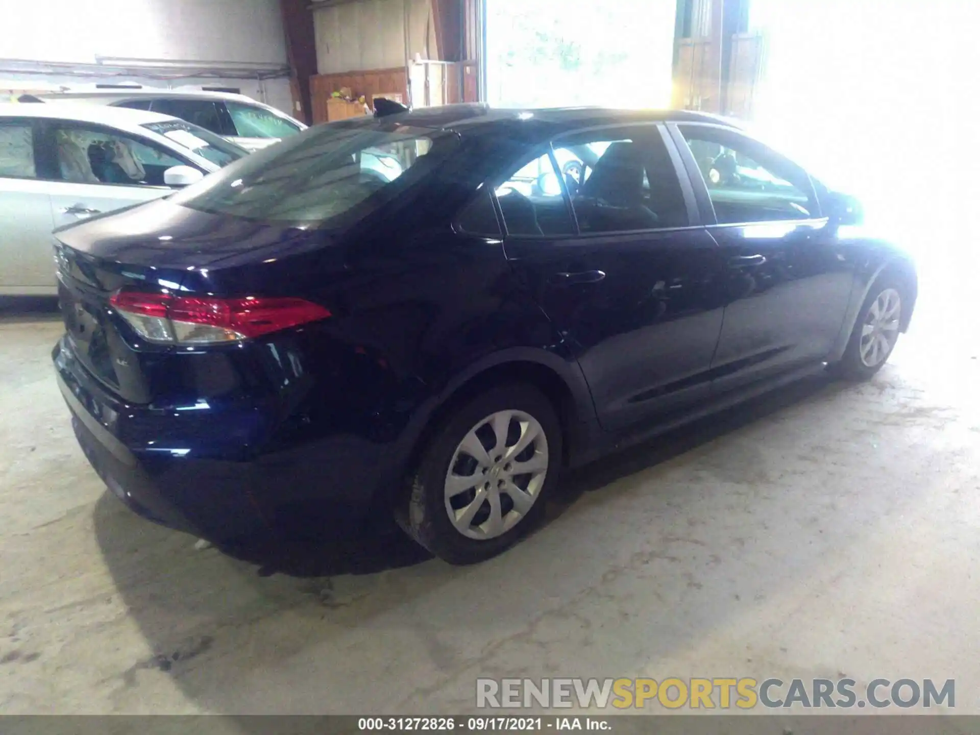 4 Photograph of a damaged car 5YFEPMAE2MP160976 TOYOTA COROLLA 2021