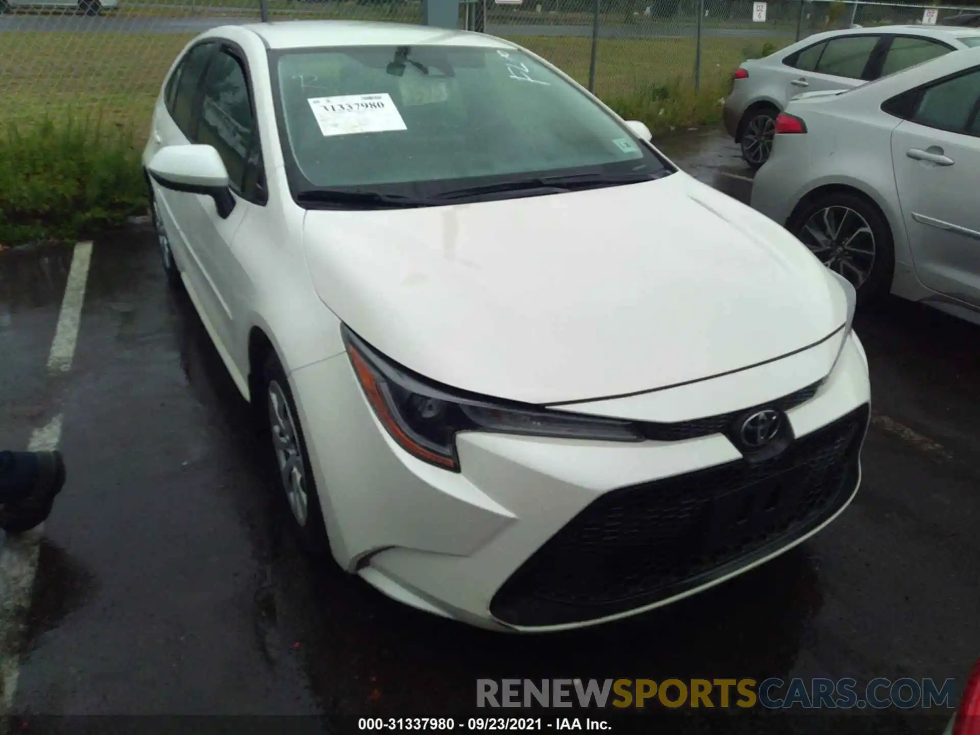 6 Photograph of a damaged car 5YFEPMAE2MP161450 TOYOTA COROLLA 2021