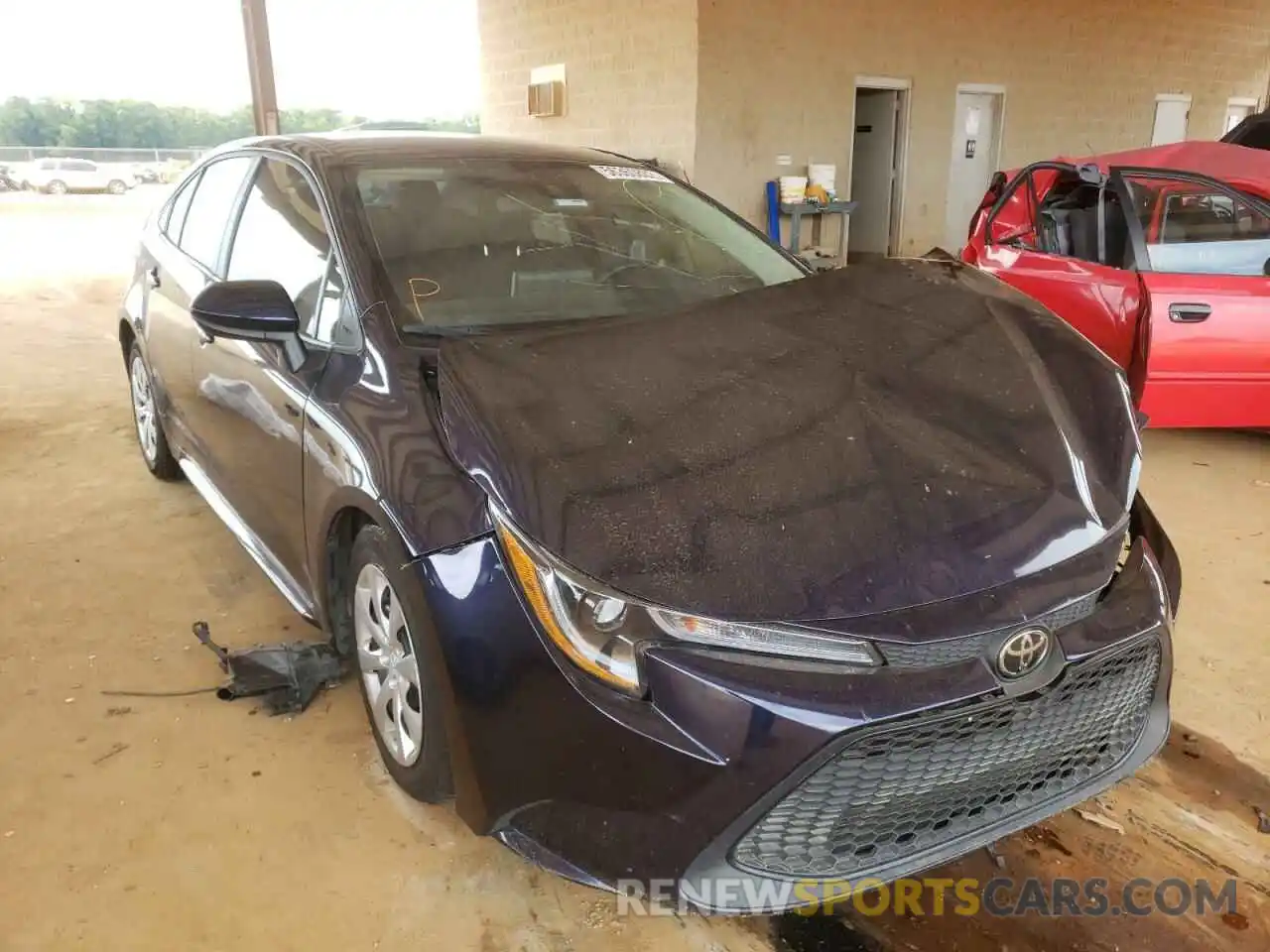 1 Photograph of a damaged car 5YFEPMAE2MP161979 TOYOTA COROLLA 2021