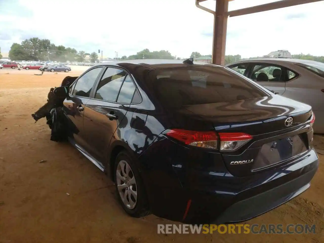 3 Photograph of a damaged car 5YFEPMAE2MP161979 TOYOTA COROLLA 2021