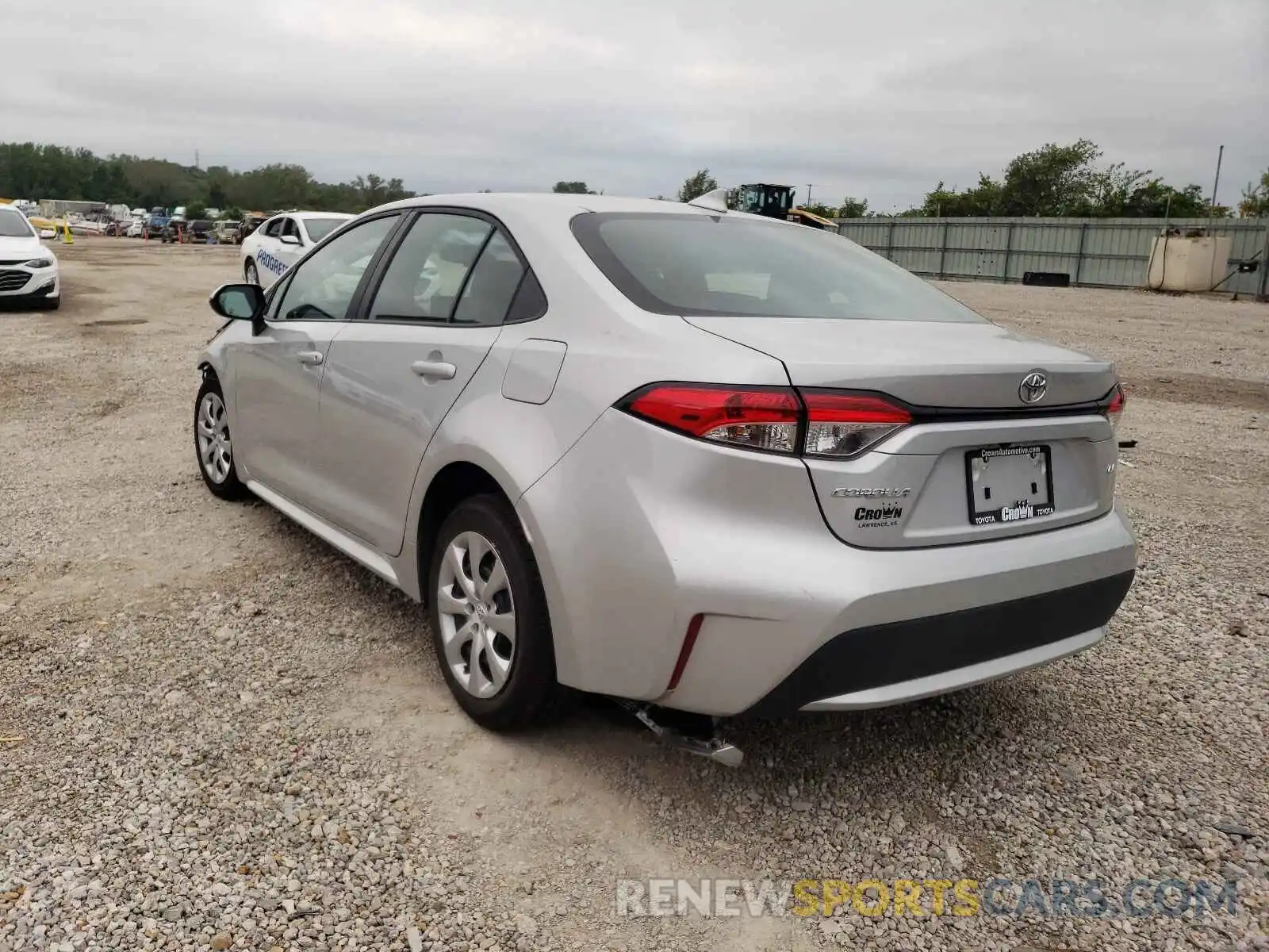 3 Photograph of a damaged car 5YFEPMAE2MP162551 TOYOTA COROLLA 2021