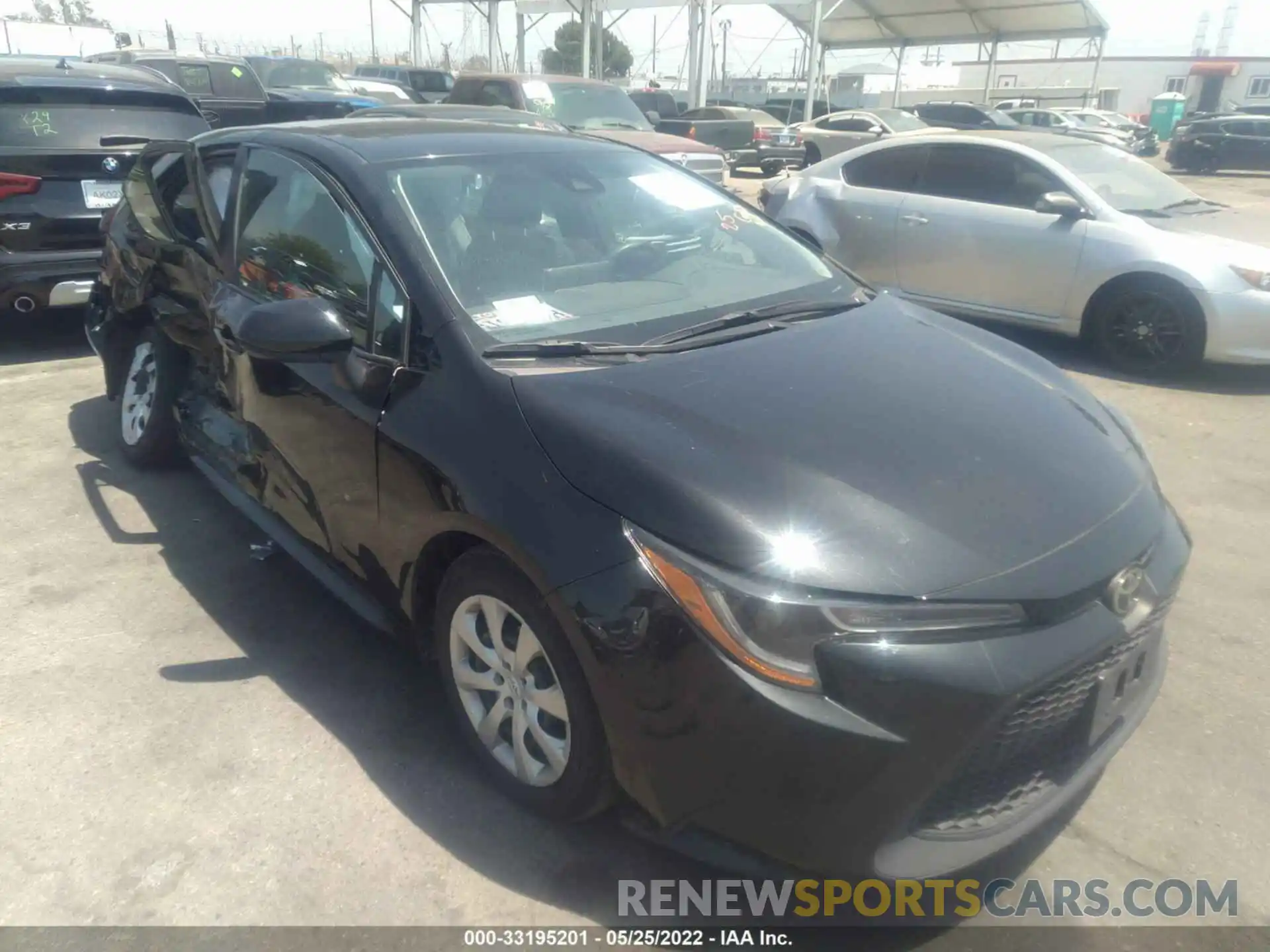 1 Photograph of a damaged car 5YFEPMAE2MP162808 TOYOTA COROLLA 2021