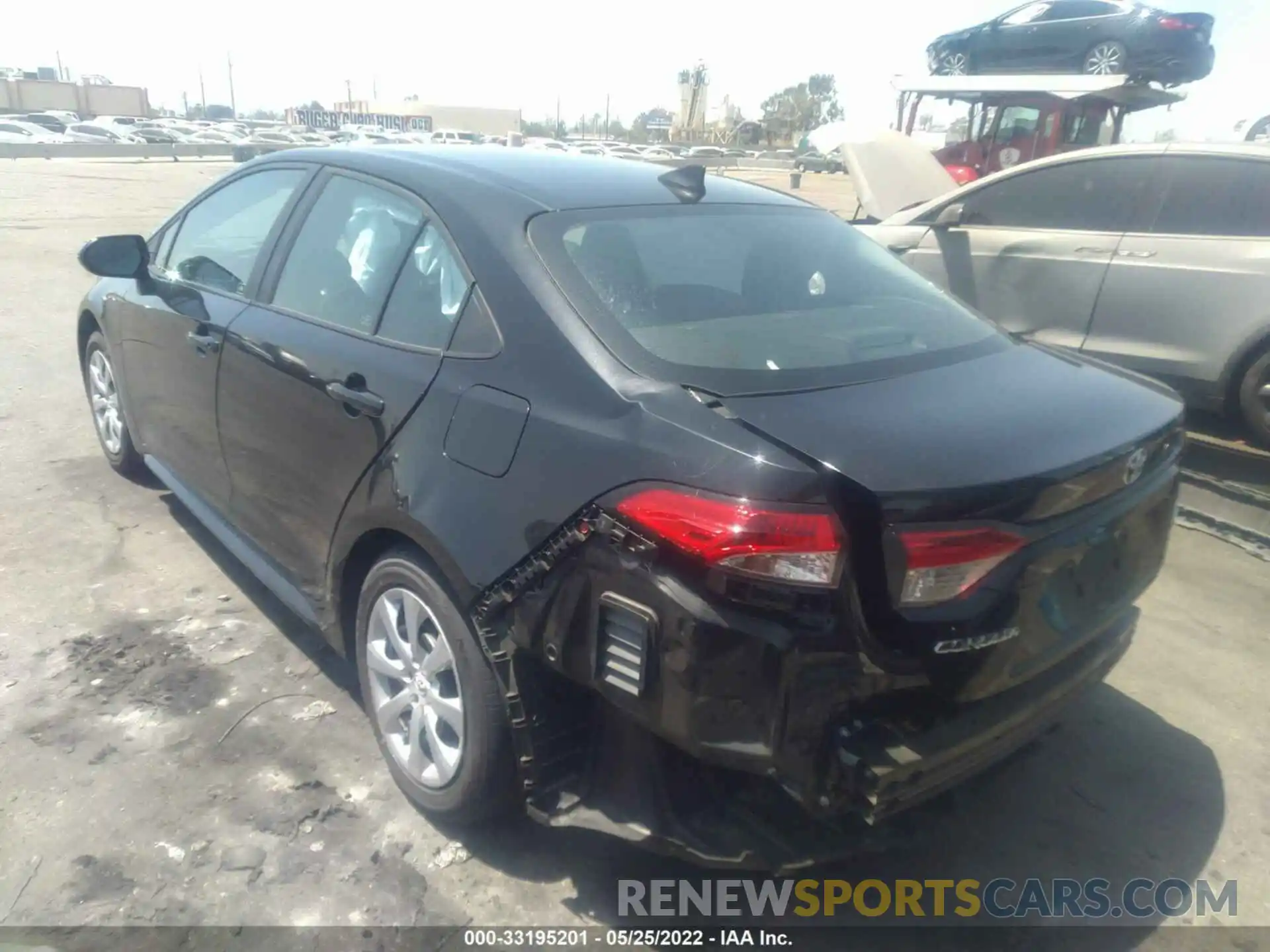 3 Photograph of a damaged car 5YFEPMAE2MP162808 TOYOTA COROLLA 2021