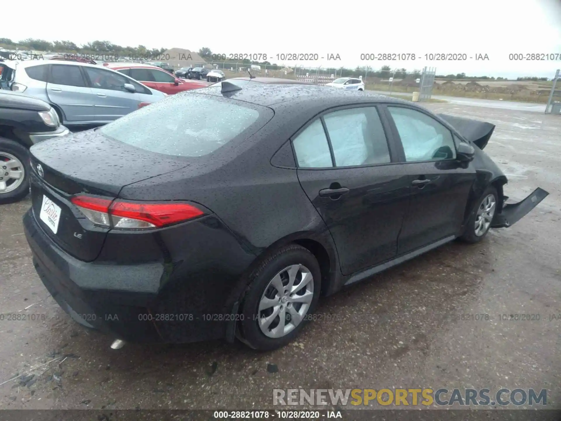 4 Photograph of a damaged car 5YFEPMAE2MP162811 TOYOTA COROLLA 2021