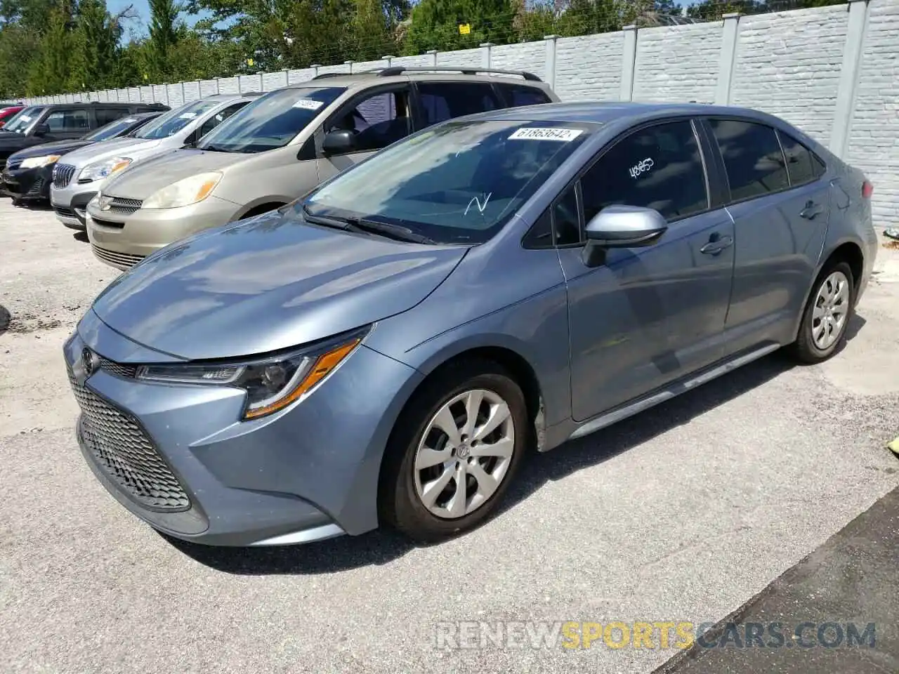 2 Photograph of a damaged car 5YFEPMAE2MP165076 TOYOTA COROLLA 2021