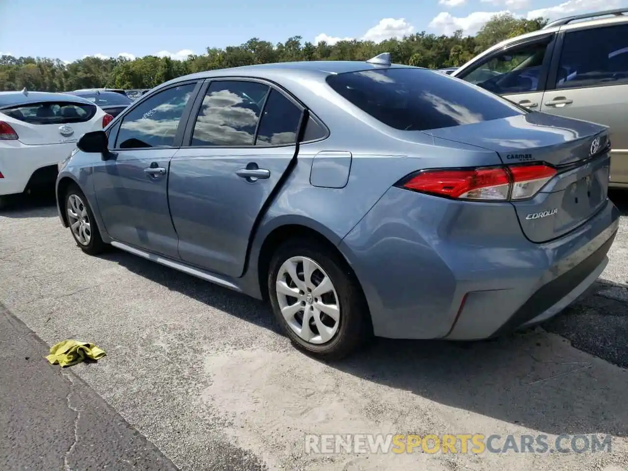 3 Photograph of a damaged car 5YFEPMAE2MP165076 TOYOTA COROLLA 2021