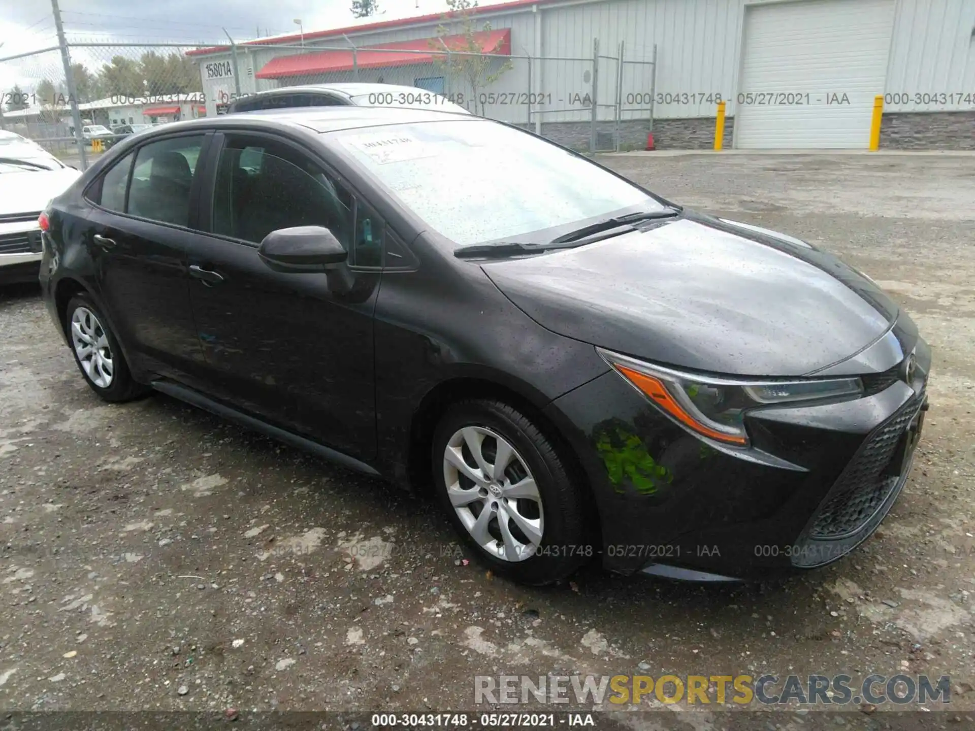 1 Photograph of a damaged car 5YFEPMAE2MP165630 TOYOTA COROLLA 2021