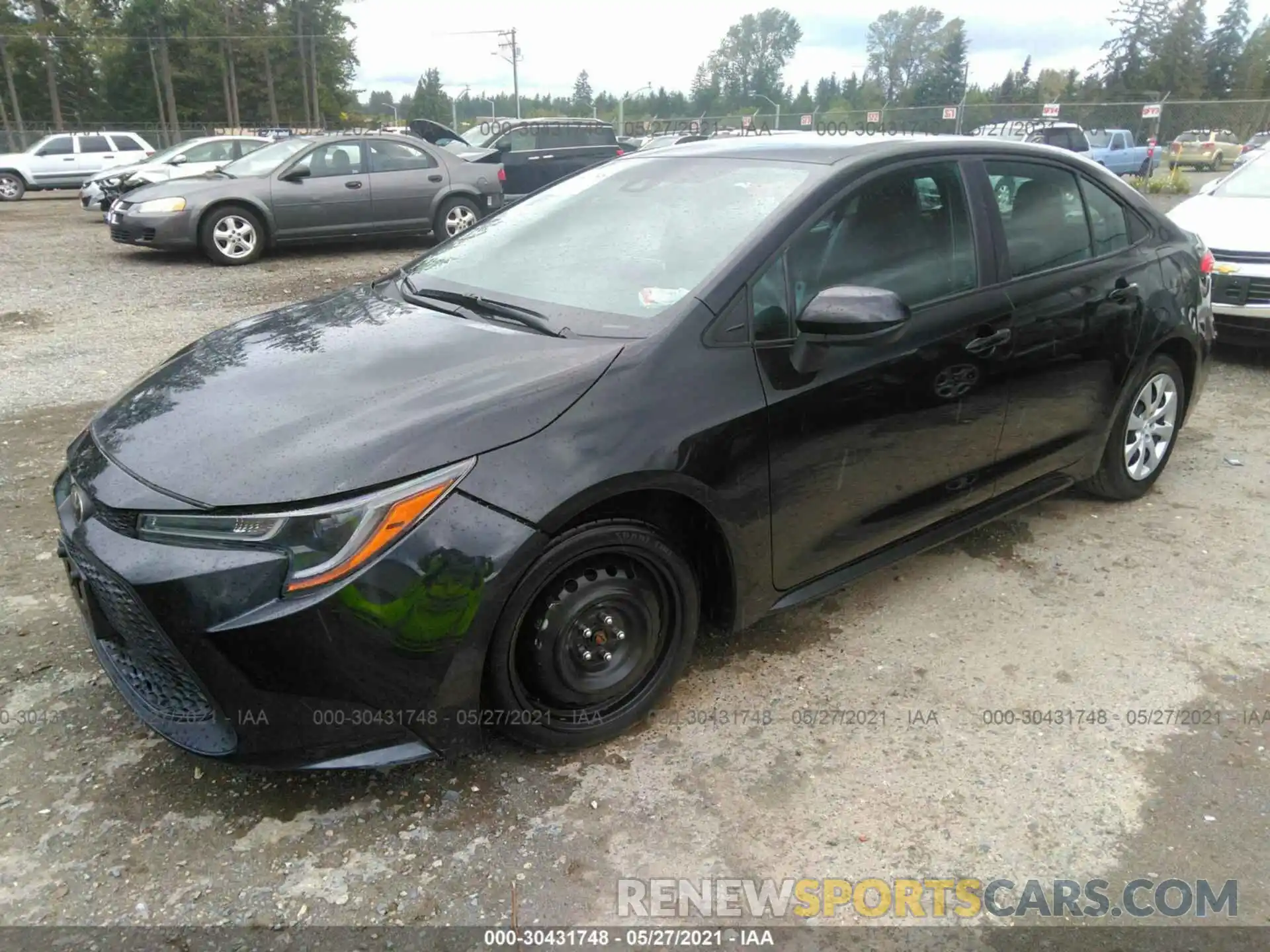 2 Photograph of a damaged car 5YFEPMAE2MP165630 TOYOTA COROLLA 2021