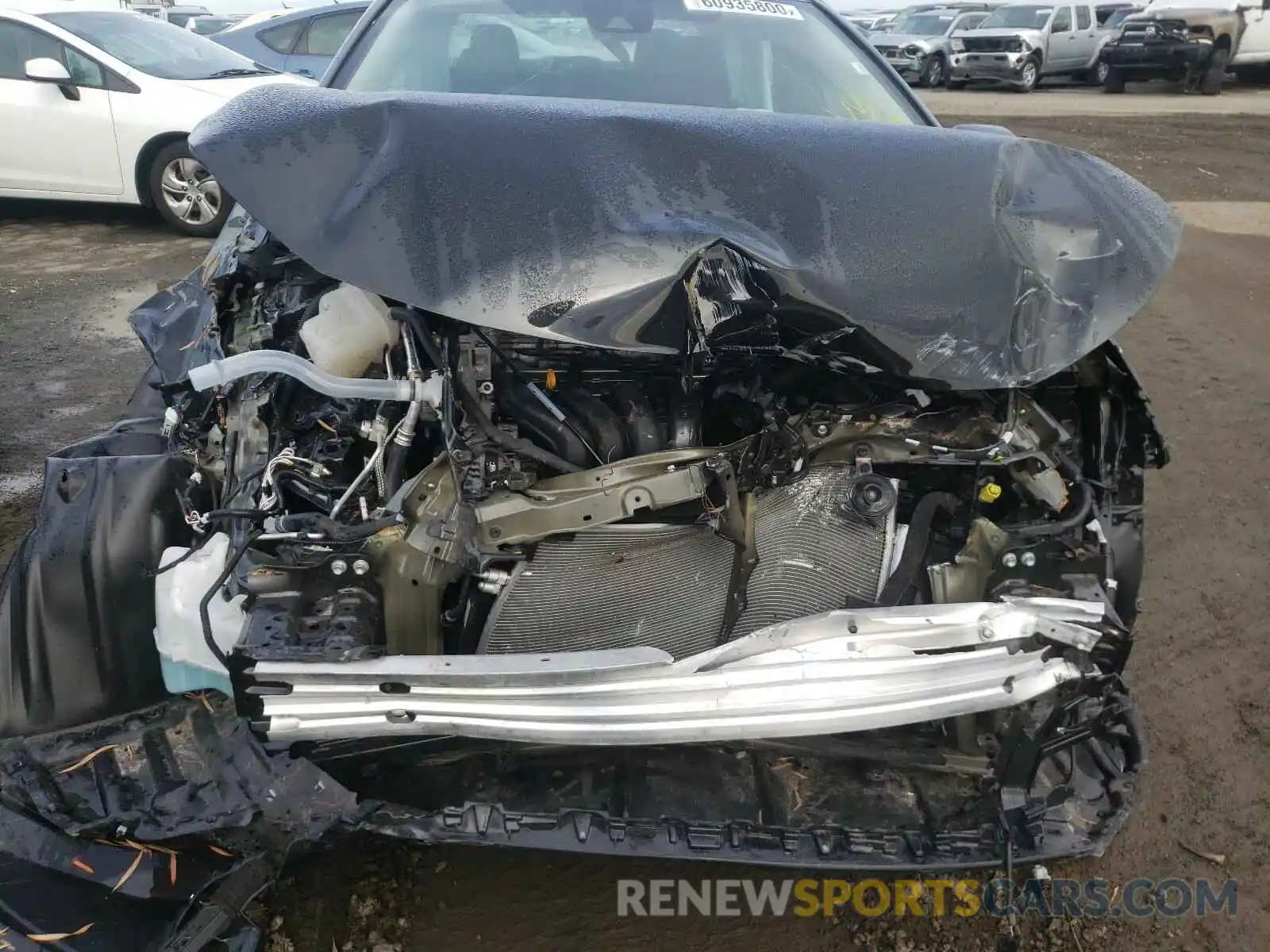 9 Photograph of a damaged car 5YFEPMAE2MP166969 TOYOTA COROLLA 2021