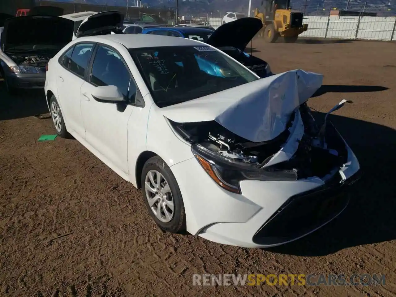 1 Photograph of a damaged car 5YFEPMAE2MP167202 TOYOTA COROLLA 2021