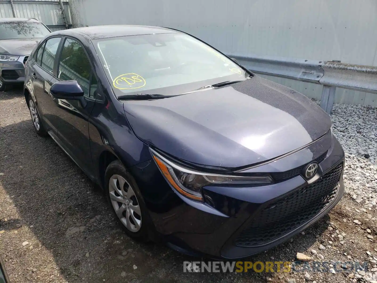 1 Photograph of a damaged car 5YFEPMAE2MP168124 TOYOTA COROLLA 2021