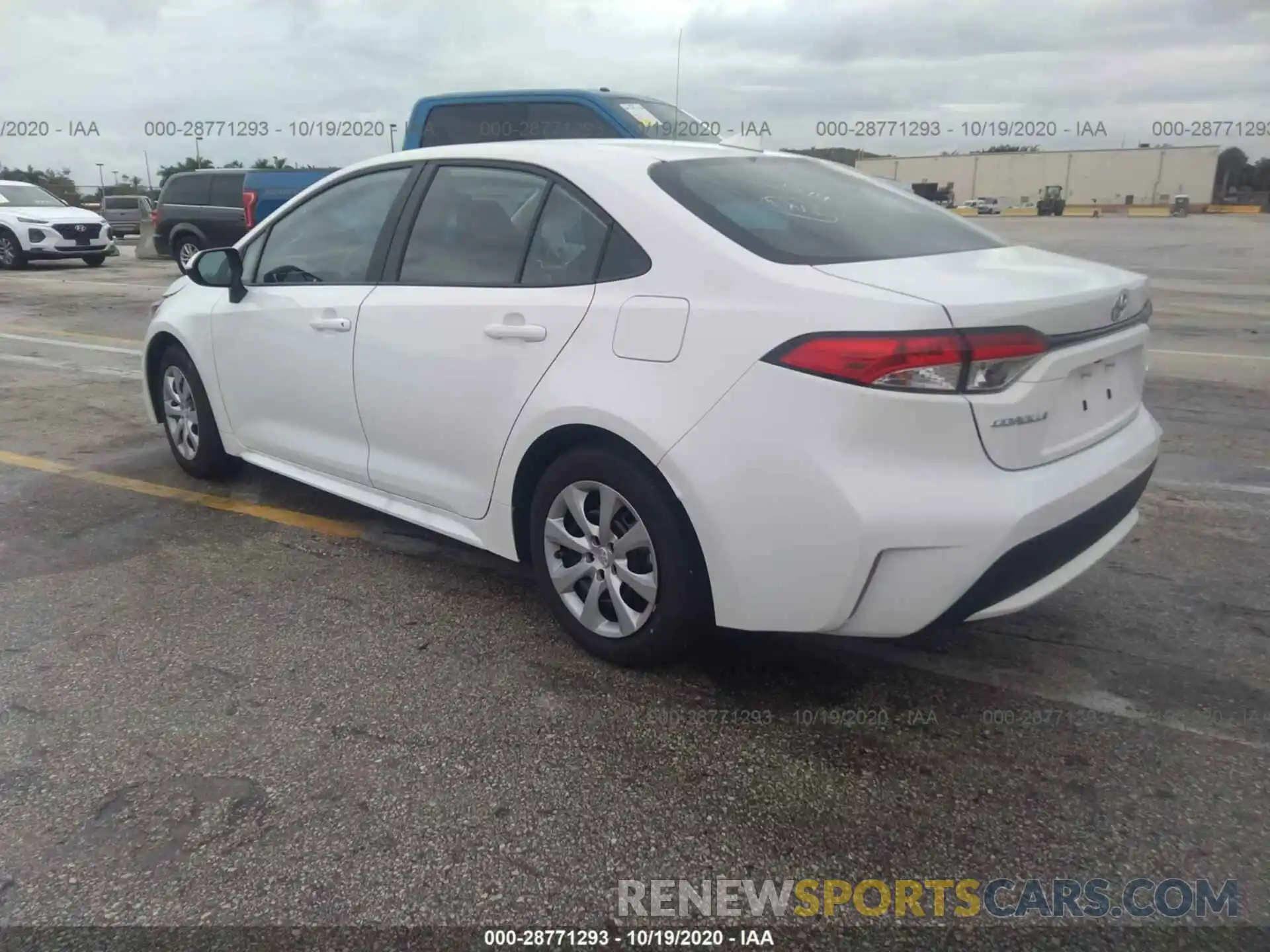 3 Photograph of a damaged car 5YFEPMAE2MP168494 TOYOTA COROLLA 2021