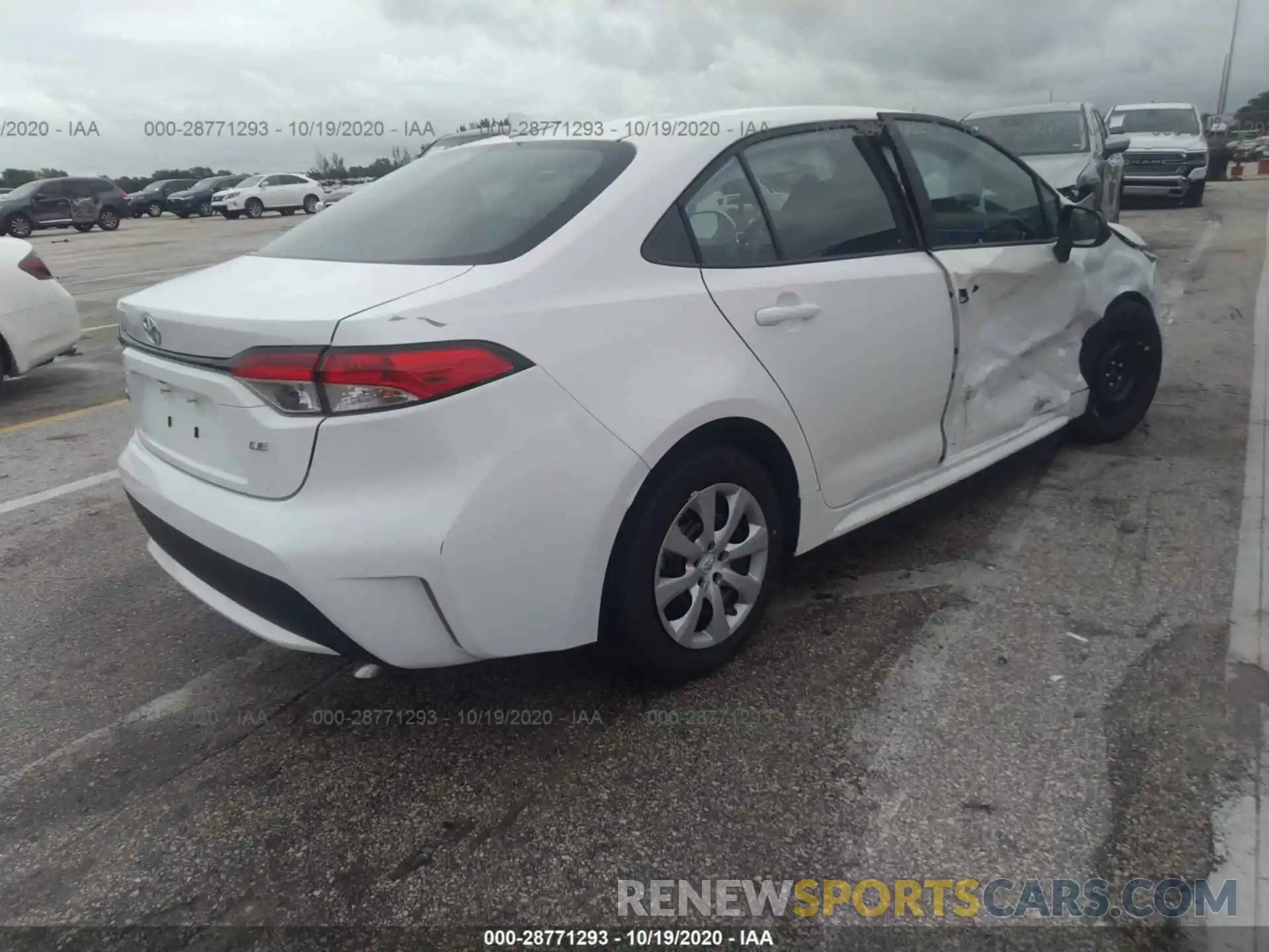 4 Photograph of a damaged car 5YFEPMAE2MP168494 TOYOTA COROLLA 2021