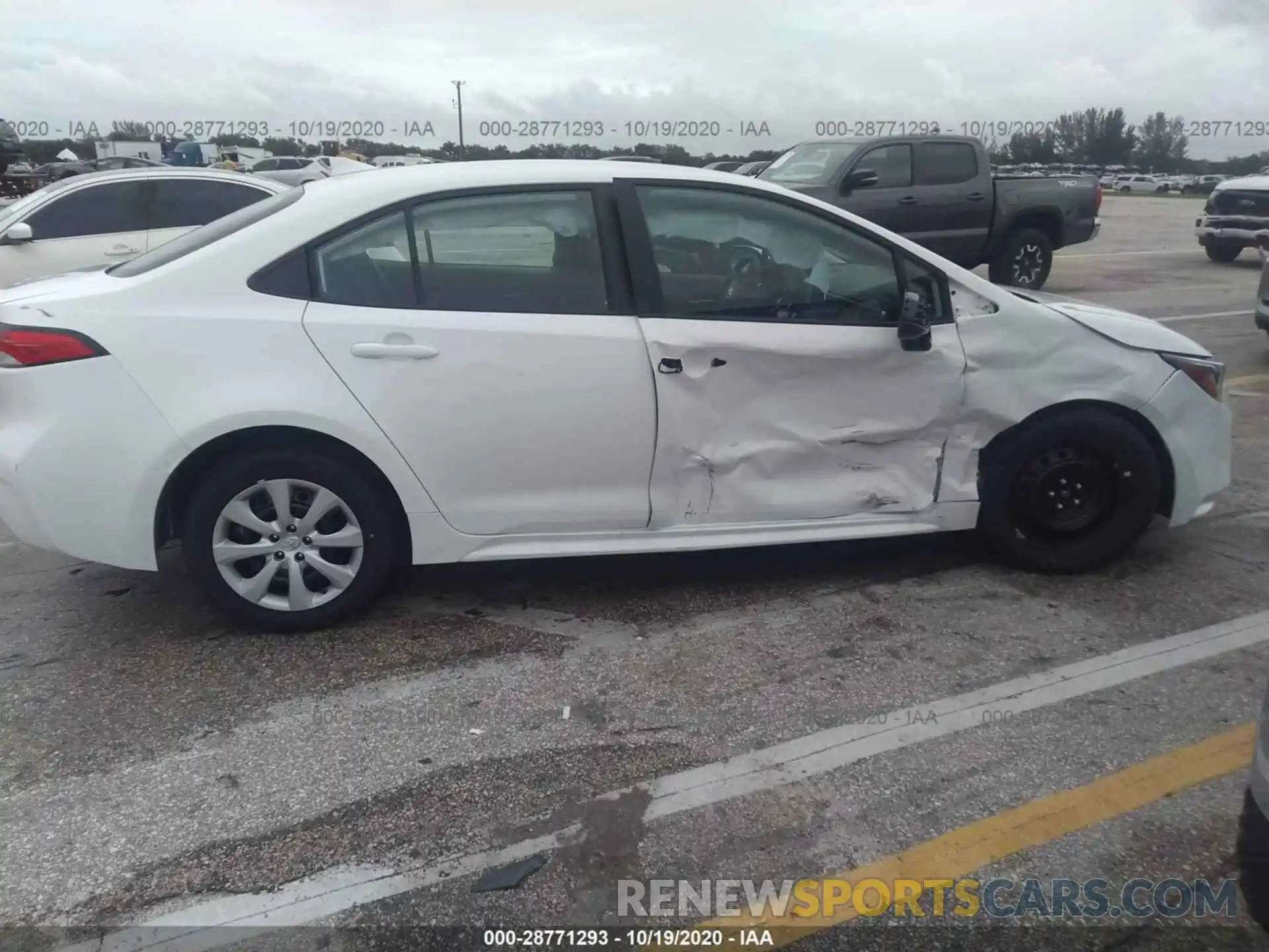 6 Photograph of a damaged car 5YFEPMAE2MP168494 TOYOTA COROLLA 2021