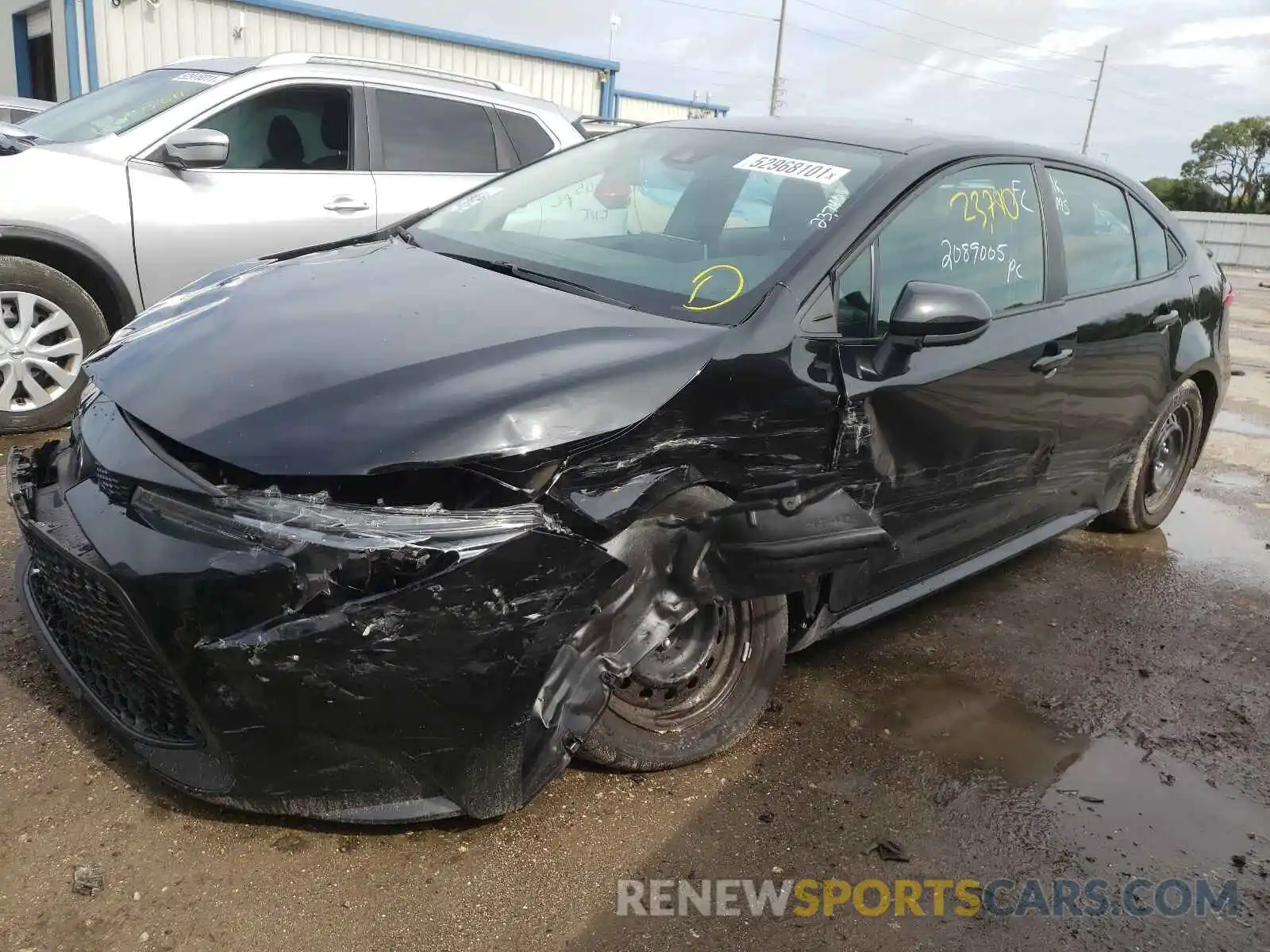 2 Photograph of a damaged car 5YFEPMAE2MP168897 TOYOTA COROLLA 2021