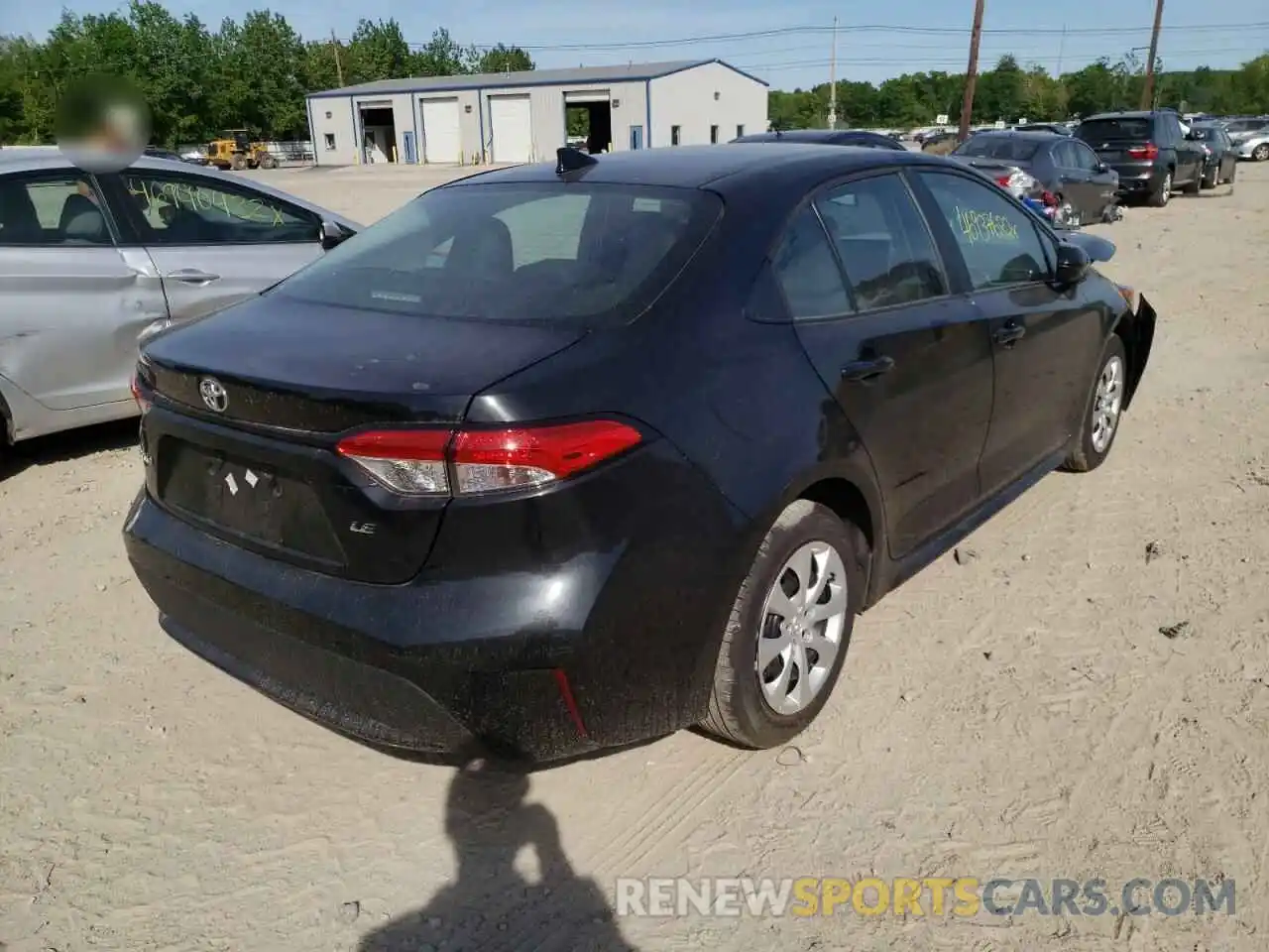 4 Photograph of a damaged car 5YFEPMAE2MP169094 TOYOTA COROLLA 2021