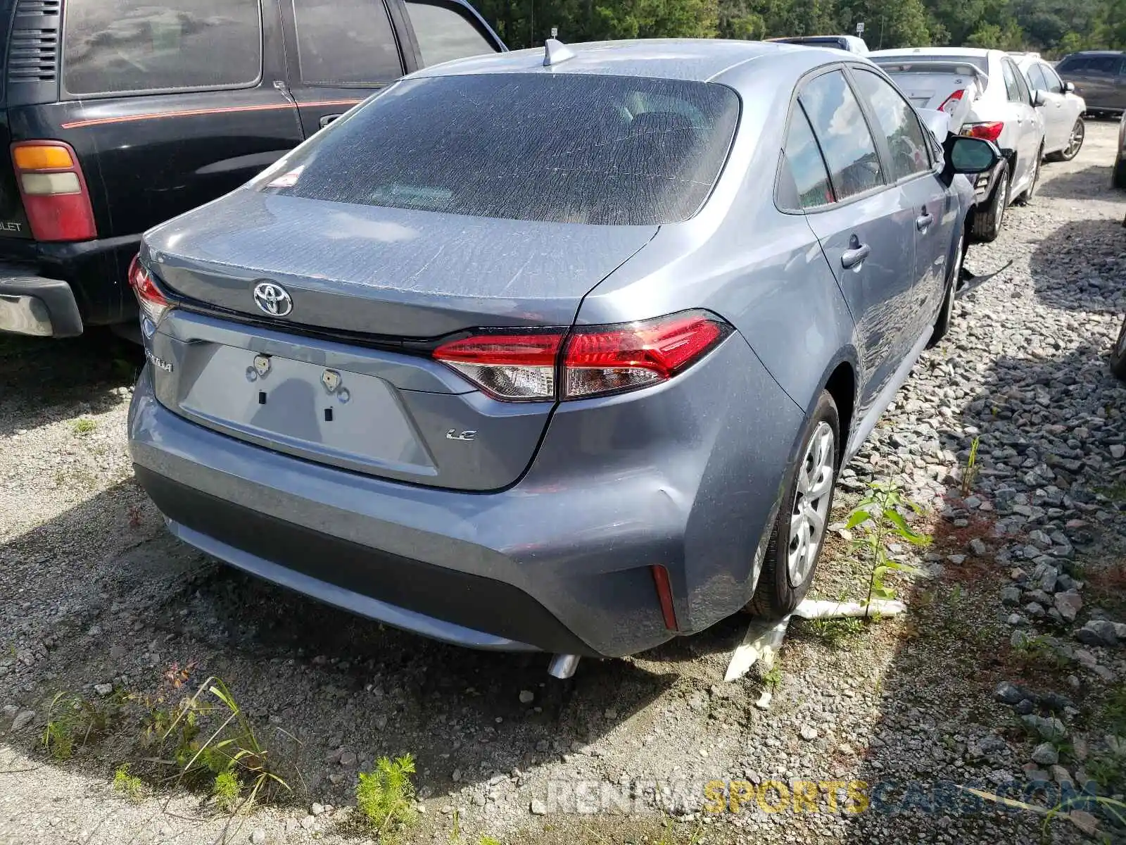 4 Photograph of a damaged car 5YFEPMAE2MP169337 TOYOTA COROLLA 2021