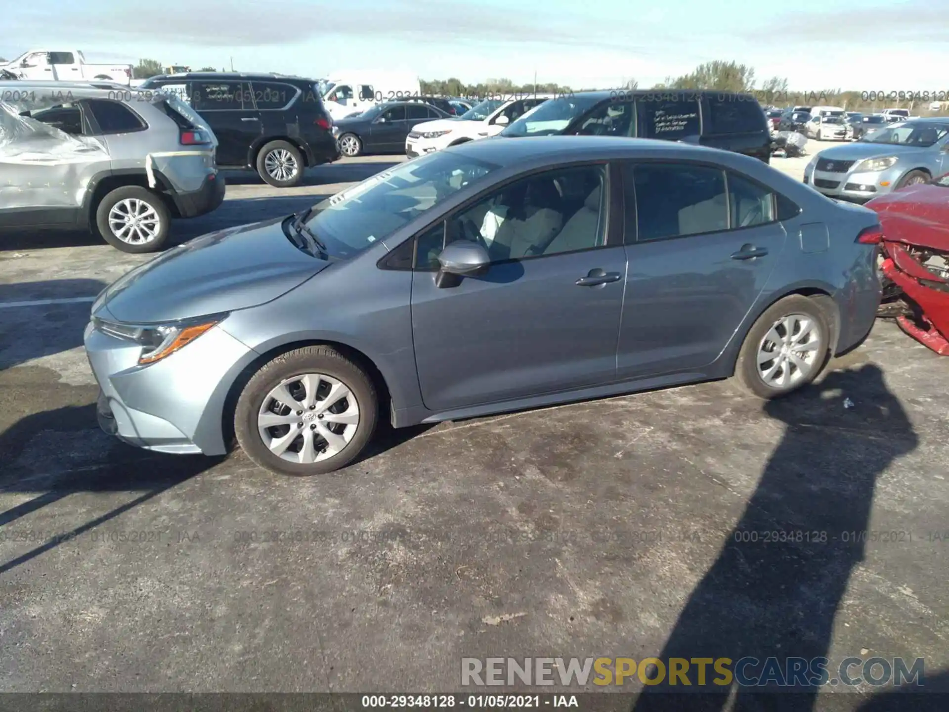 2 Photograph of a damaged car 5YFEPMAE2MP170214 TOYOTA COROLLA 2021