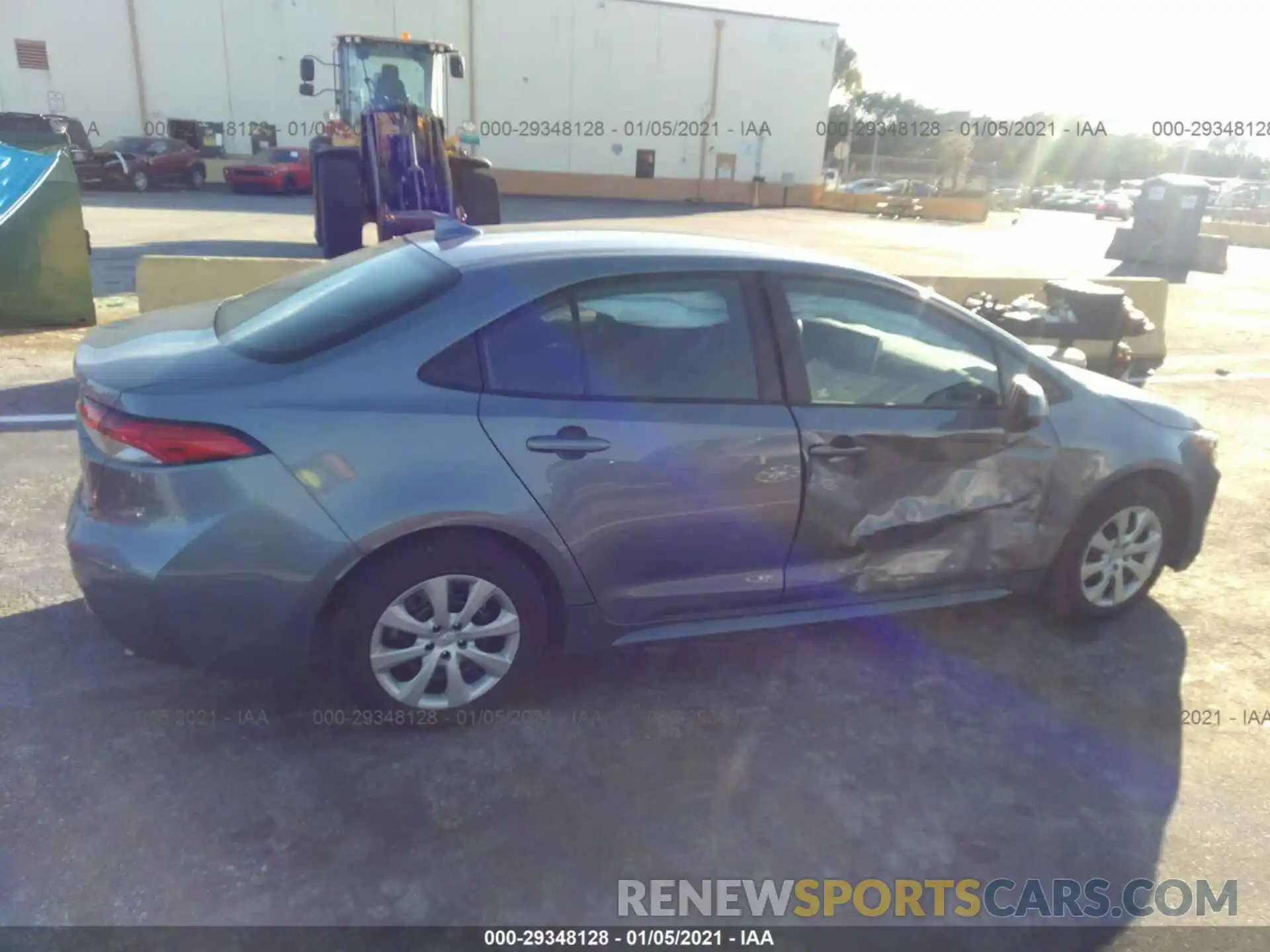 6 Photograph of a damaged car 5YFEPMAE2MP170214 TOYOTA COROLLA 2021