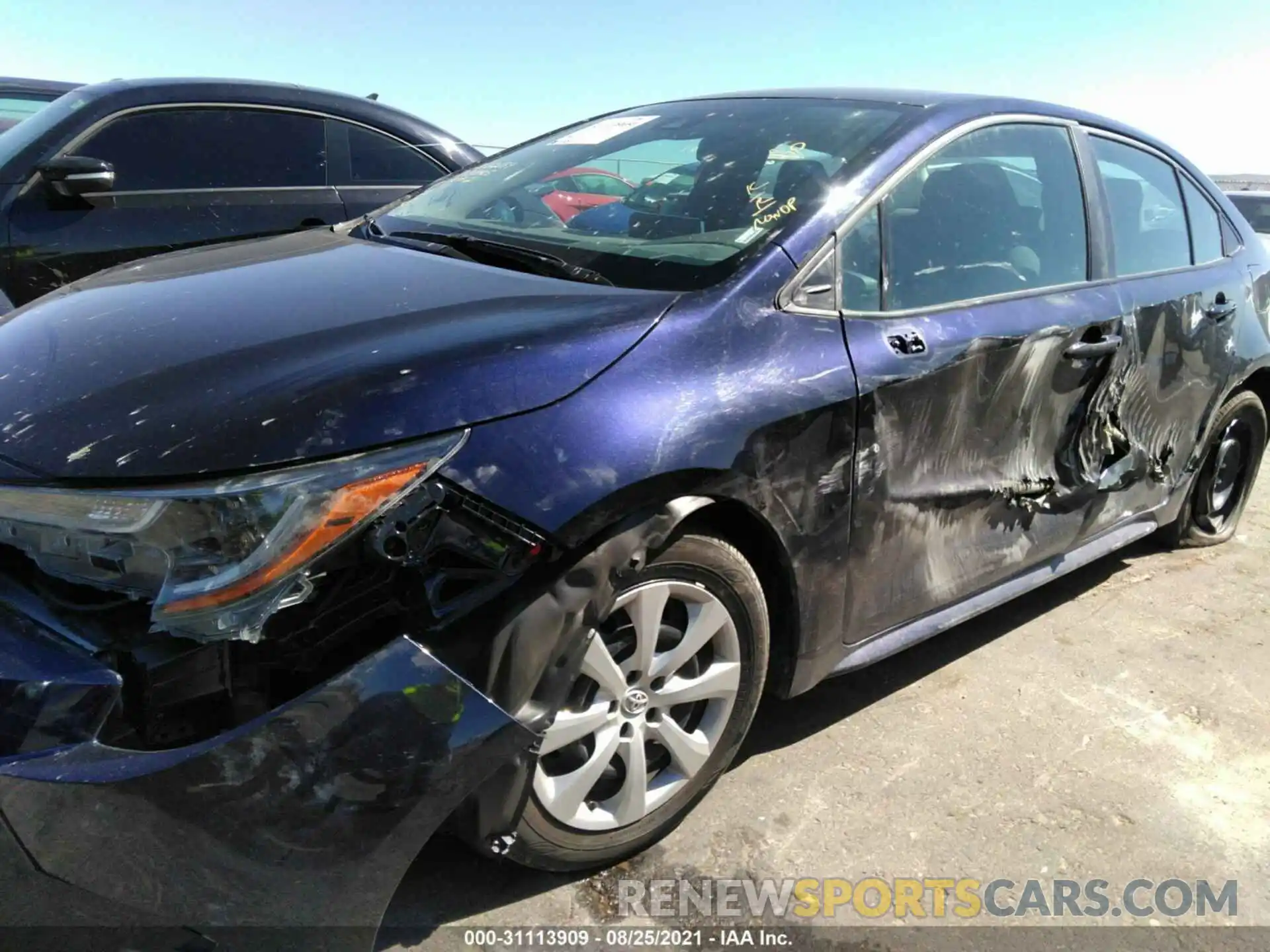 6 Photograph of a damaged car 5YFEPMAE2MP170620 TOYOTA COROLLA 2021