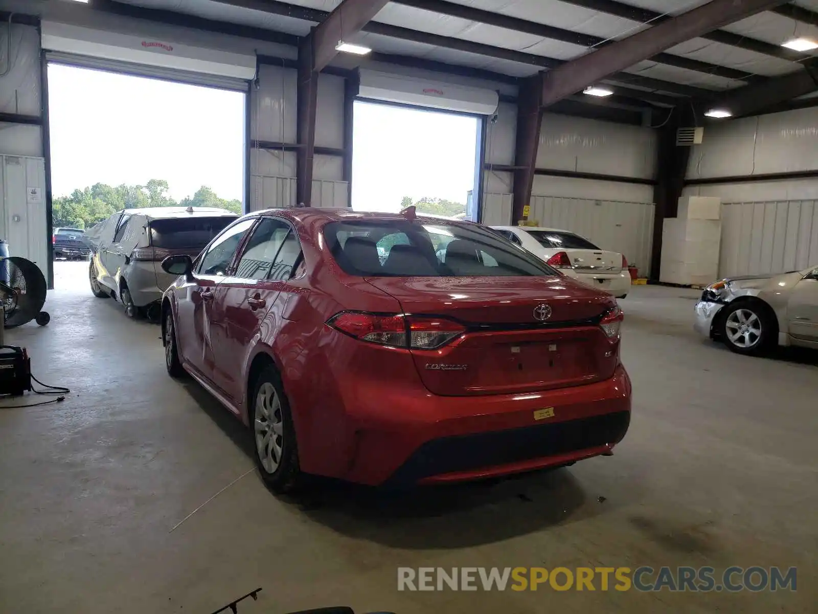 3 Photograph of a damaged car 5YFEPMAE2MP171444 TOYOTA COROLLA 2021