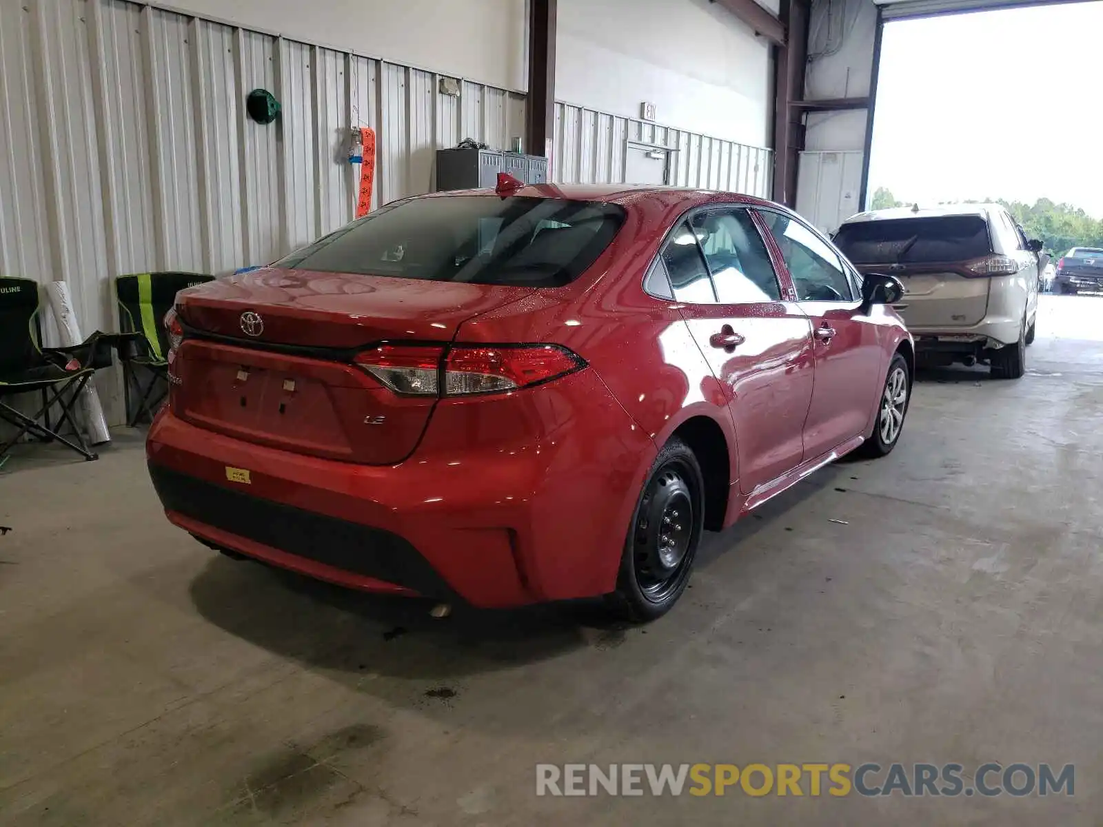 4 Photograph of a damaged car 5YFEPMAE2MP171444 TOYOTA COROLLA 2021