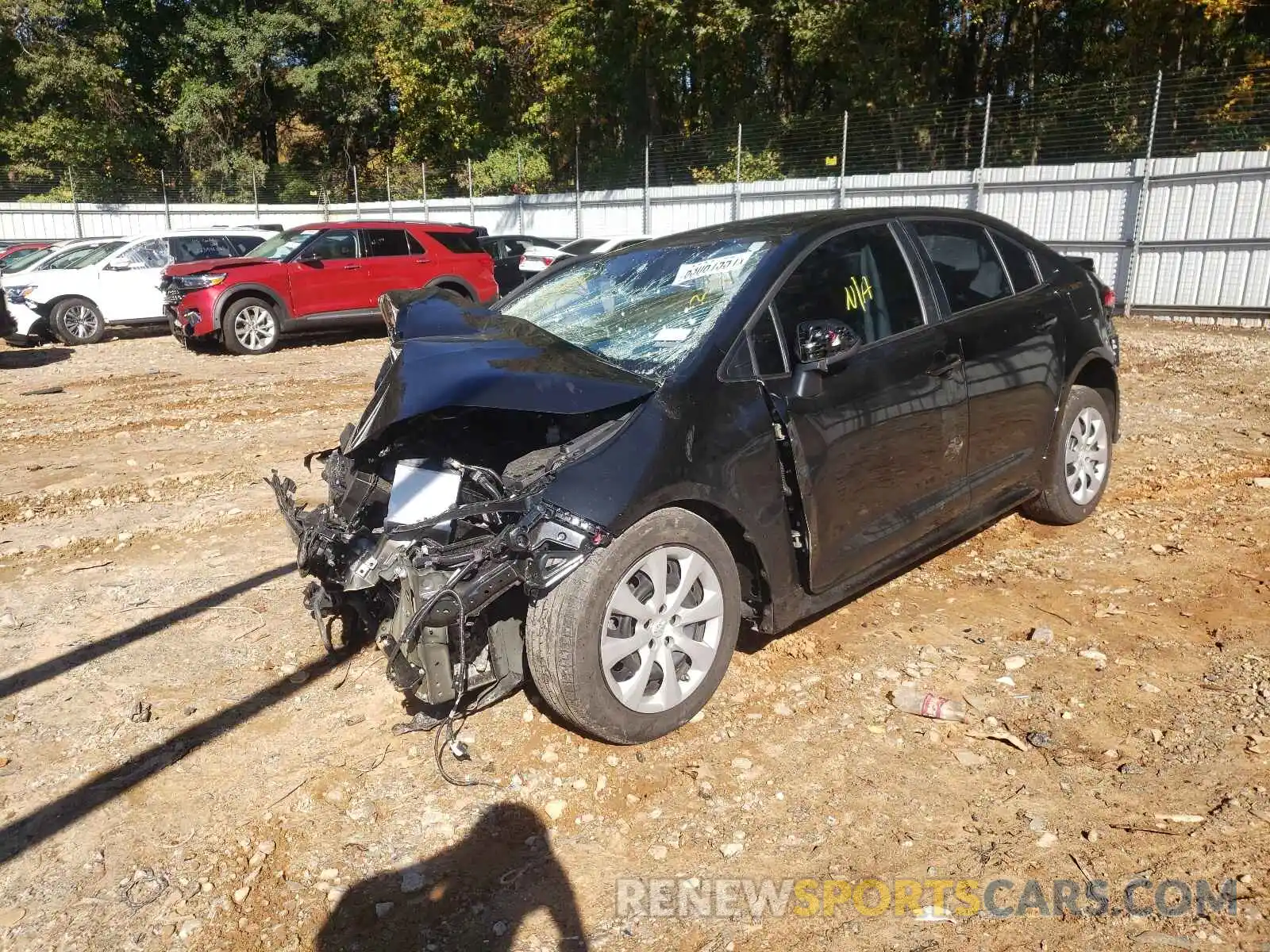 2 Photograph of a damaged car 5YFEPMAE2MP171525 TOYOTA COROLLA 2021