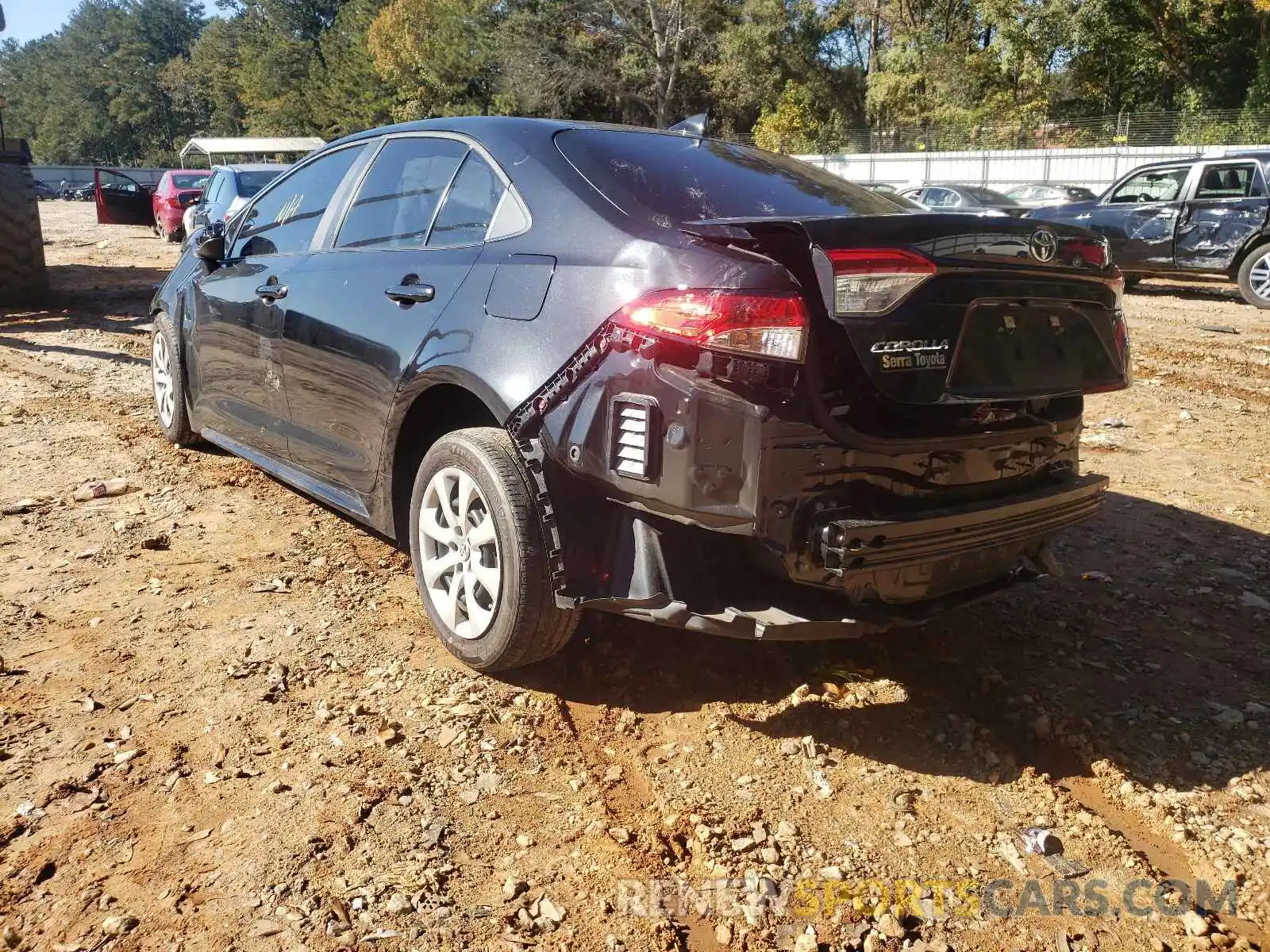 3 Photograph of a damaged car 5YFEPMAE2MP171525 TOYOTA COROLLA 2021