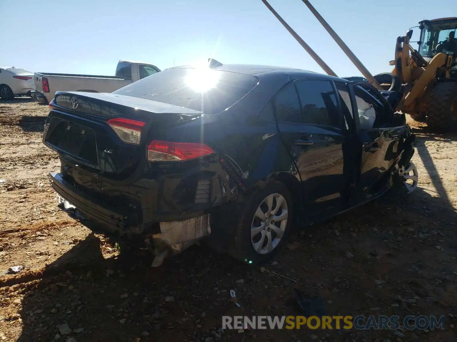 4 Photograph of a damaged car 5YFEPMAE2MP171525 TOYOTA COROLLA 2021