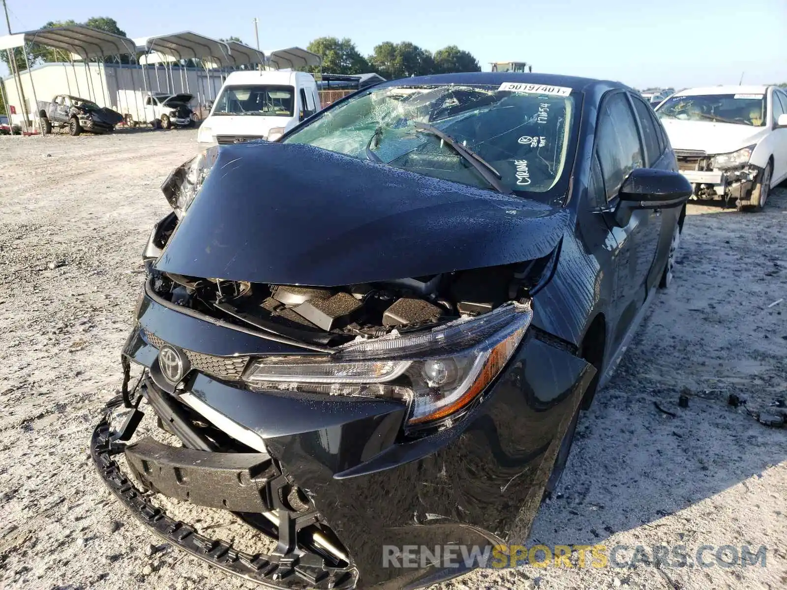 2 Photograph of a damaged car 5YFEPMAE2MP171654 TOYOTA COROLLA 2021