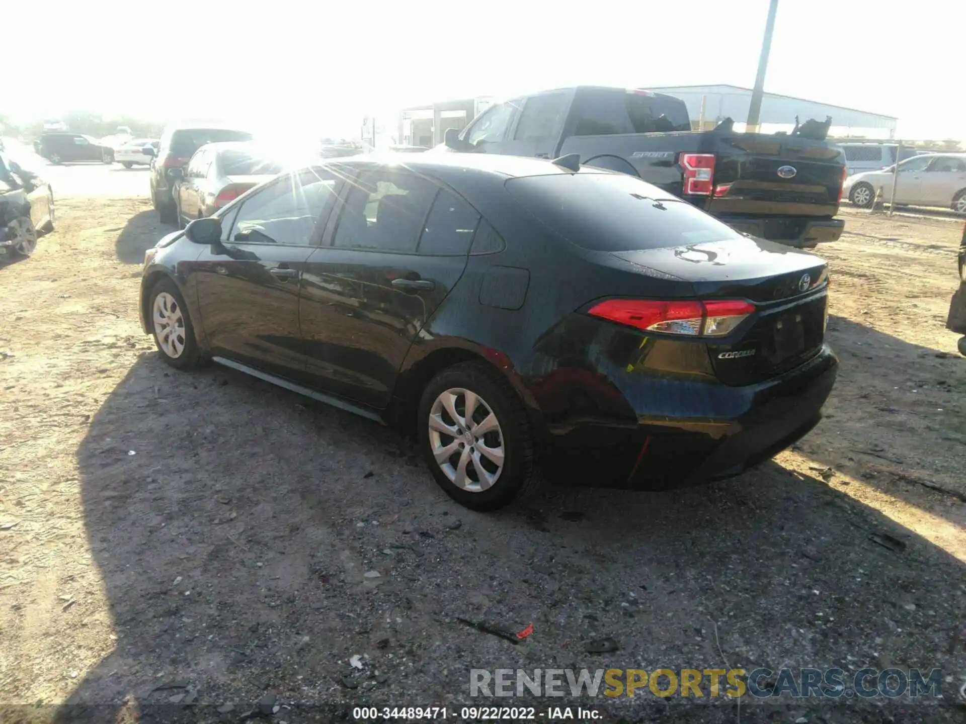 3 Photograph of a damaged car 5YFEPMAE2MP173159 TOYOTA COROLLA 2021