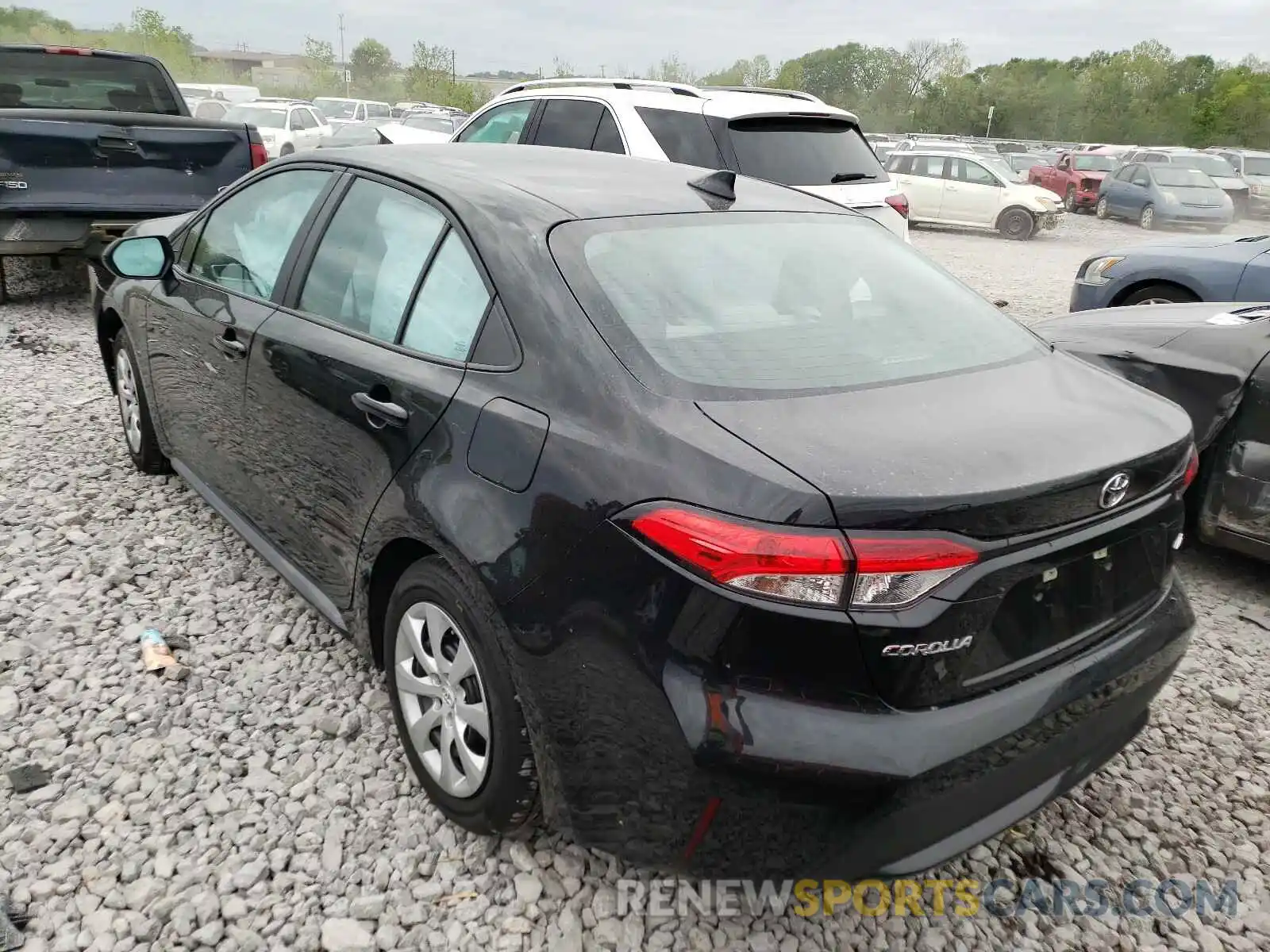 3 Photograph of a damaged car 5YFEPMAE2MP173856 TOYOTA COROLLA 2021