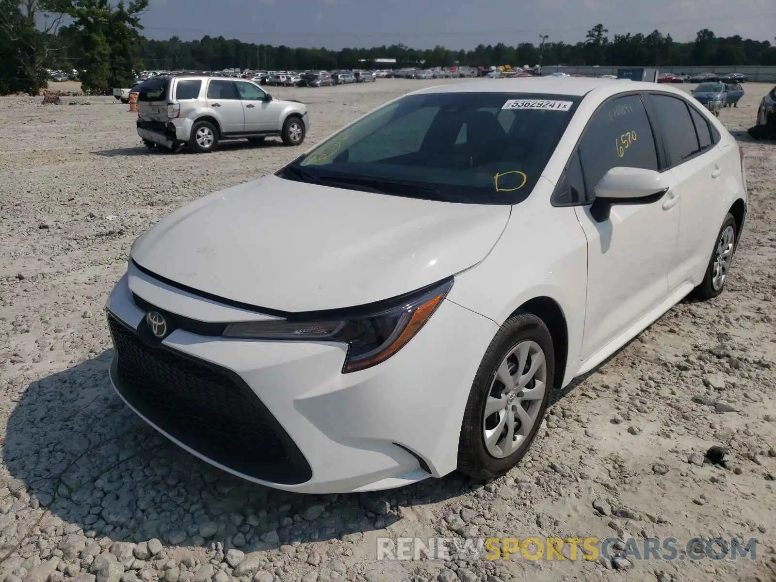 2 Photograph of a damaged car 5YFEPMAE2MP174828 TOYOTA COROLLA 2021