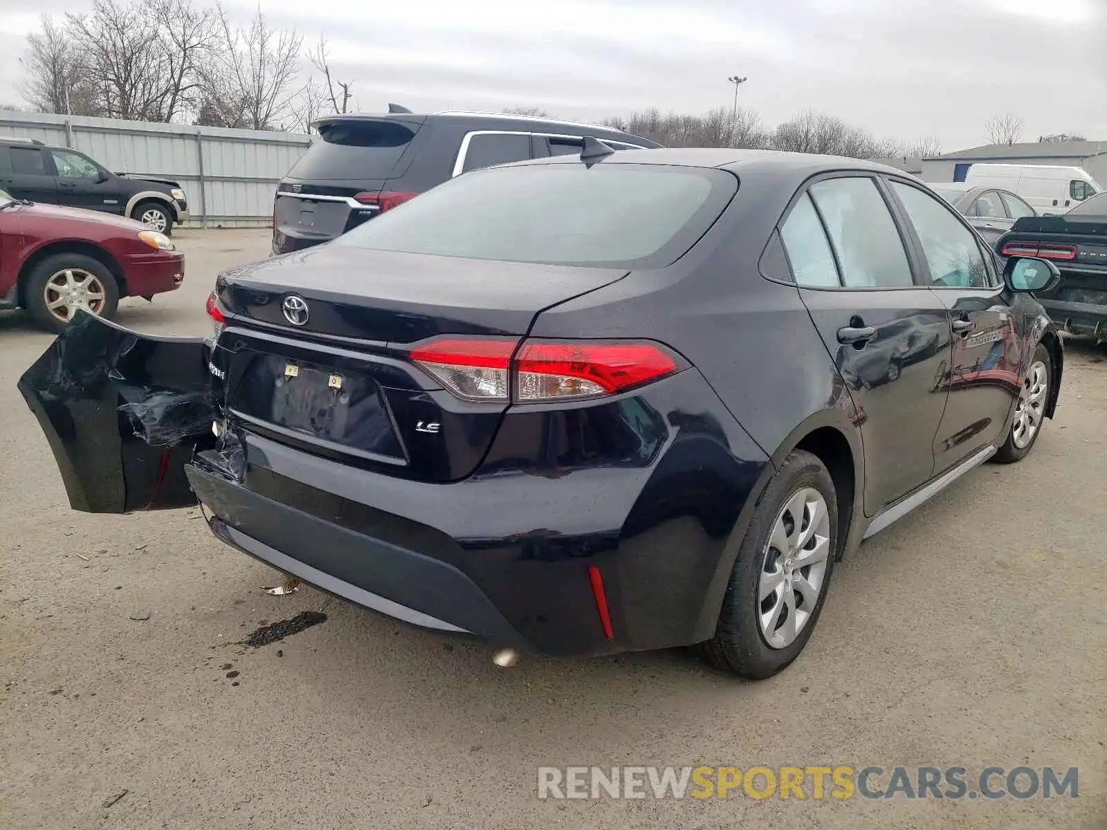 4 Photograph of a damaged car 5YFEPMAE2MP175171 TOYOTA COROLLA 2021