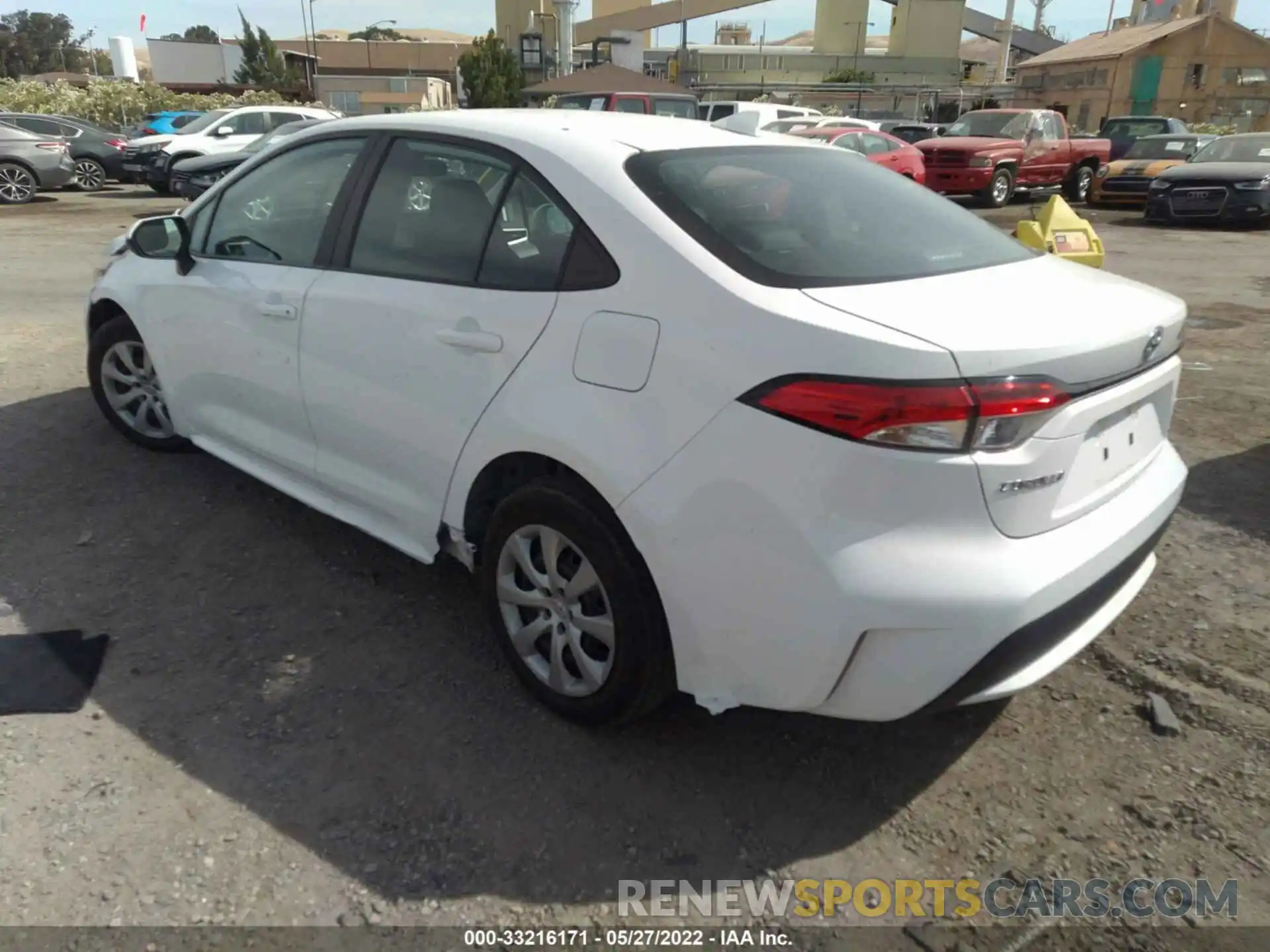 3 Photograph of a damaged car 5YFEPMAE2MP176336 TOYOTA COROLLA 2021