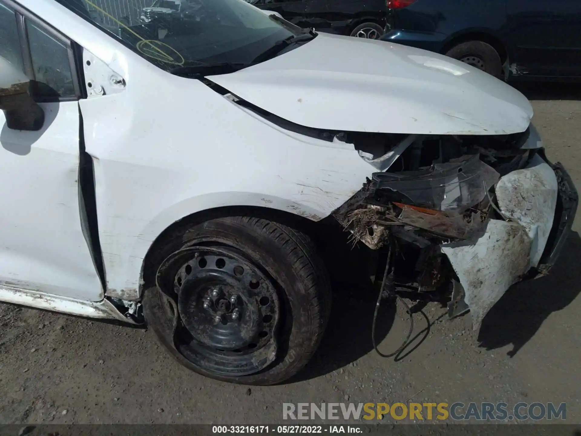 6 Photograph of a damaged car 5YFEPMAE2MP176336 TOYOTA COROLLA 2021