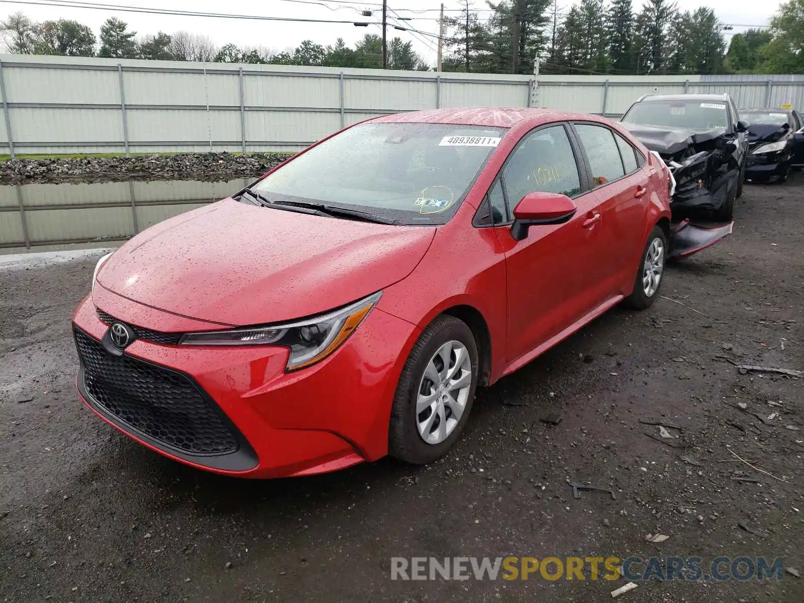 2 Photograph of a damaged car 5YFEPMAE2MP177079 TOYOTA COROLLA 2021