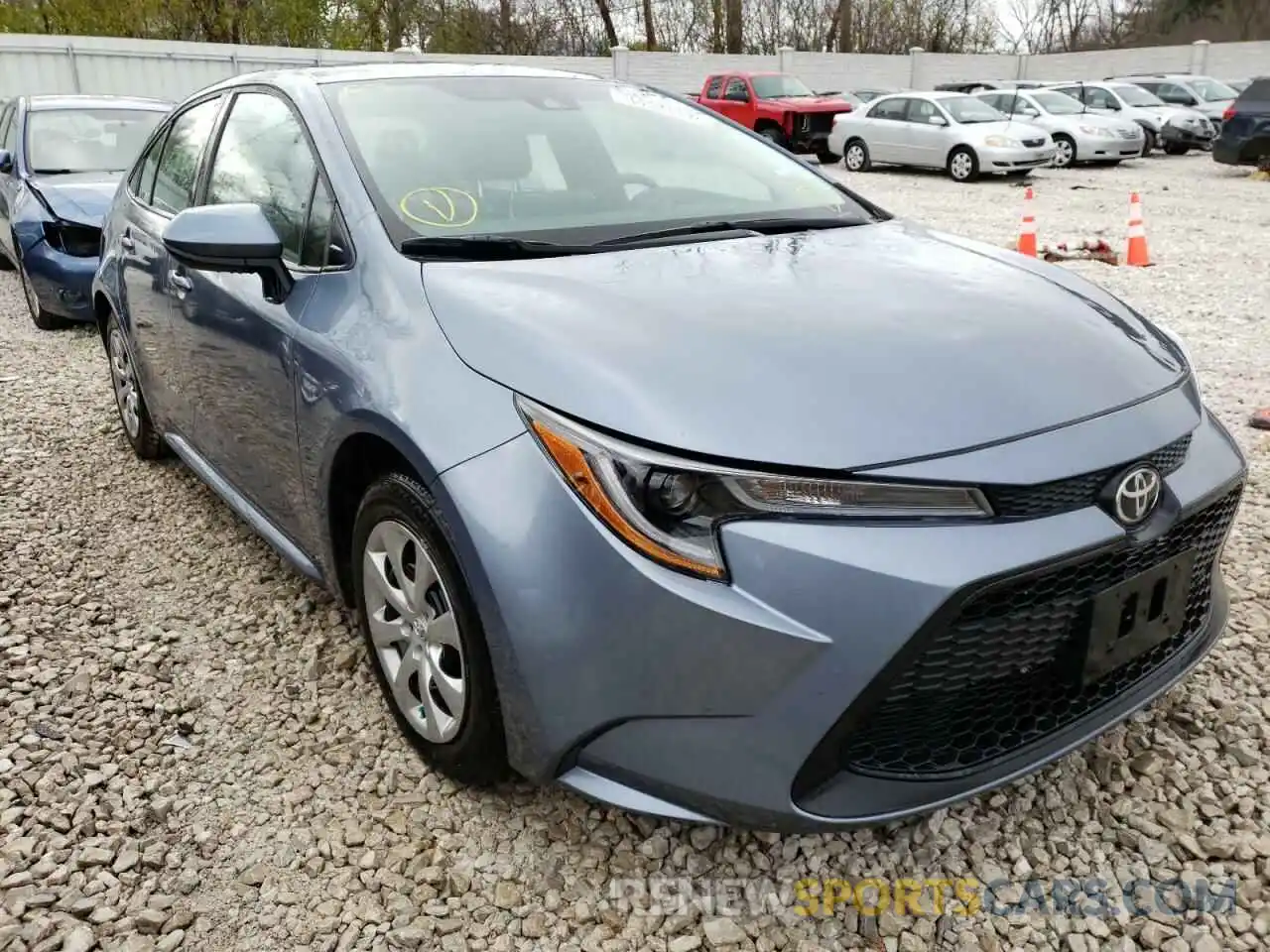 1 Photograph of a damaged car 5YFEPMAE2MP178359 TOYOTA COROLLA 2021