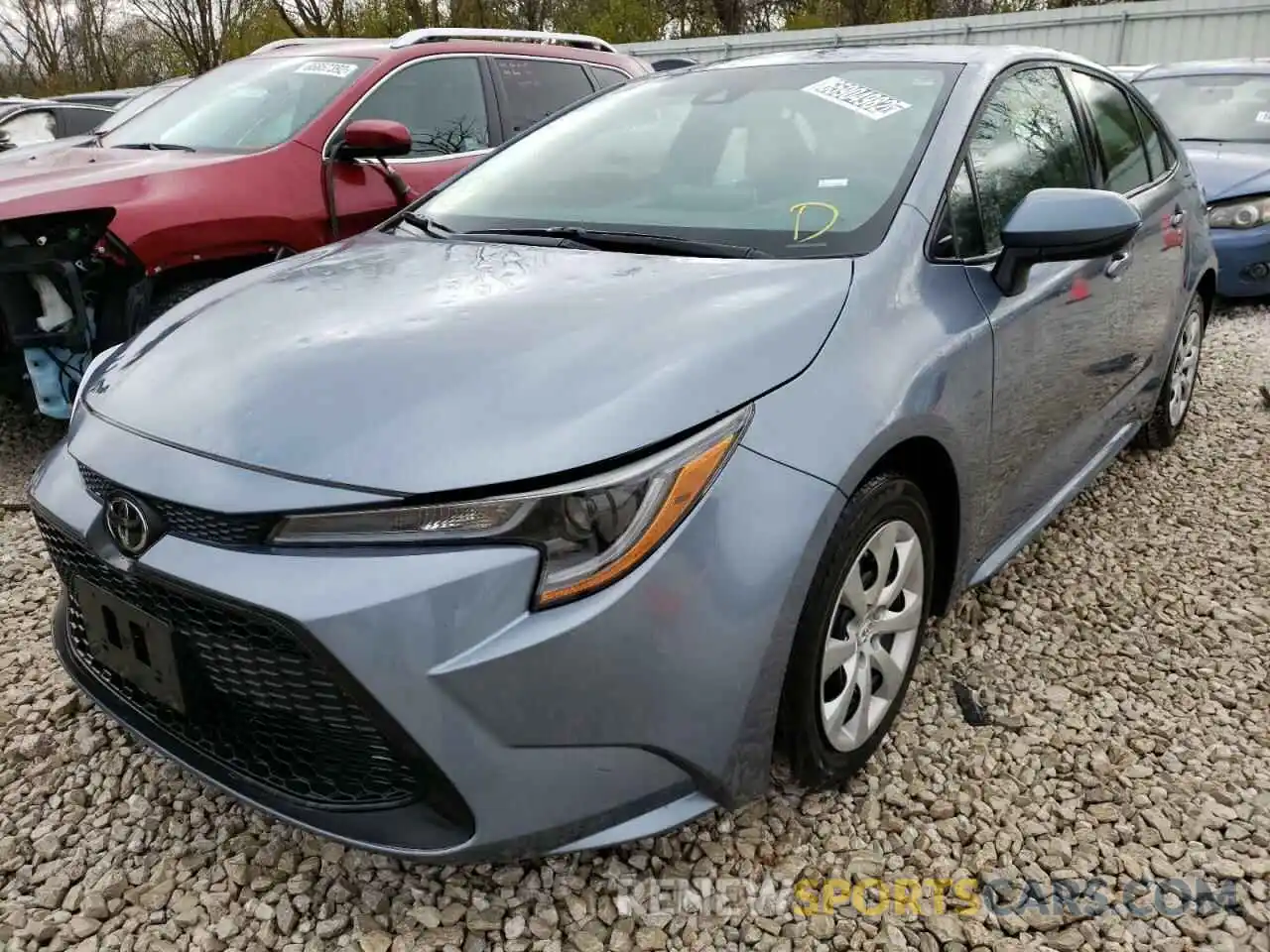 2 Photograph of a damaged car 5YFEPMAE2MP178359 TOYOTA COROLLA 2021