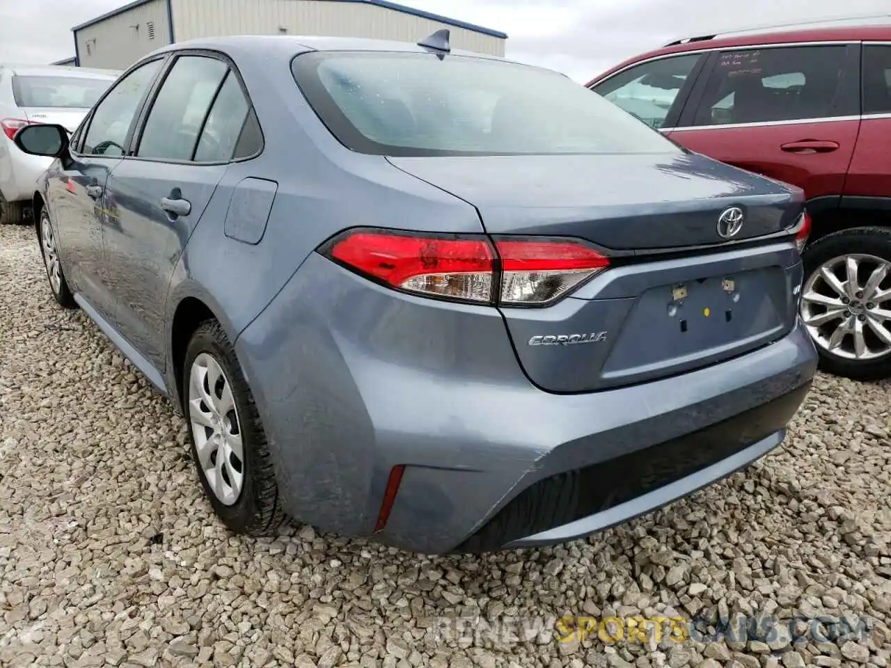 3 Photograph of a damaged car 5YFEPMAE2MP178359 TOYOTA COROLLA 2021